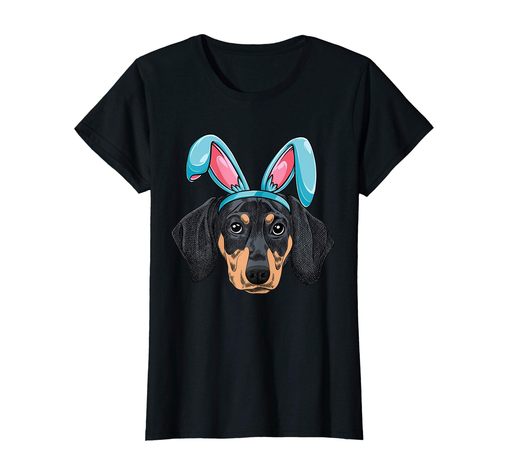 Easter Bunny Dachshund Funny T shirt