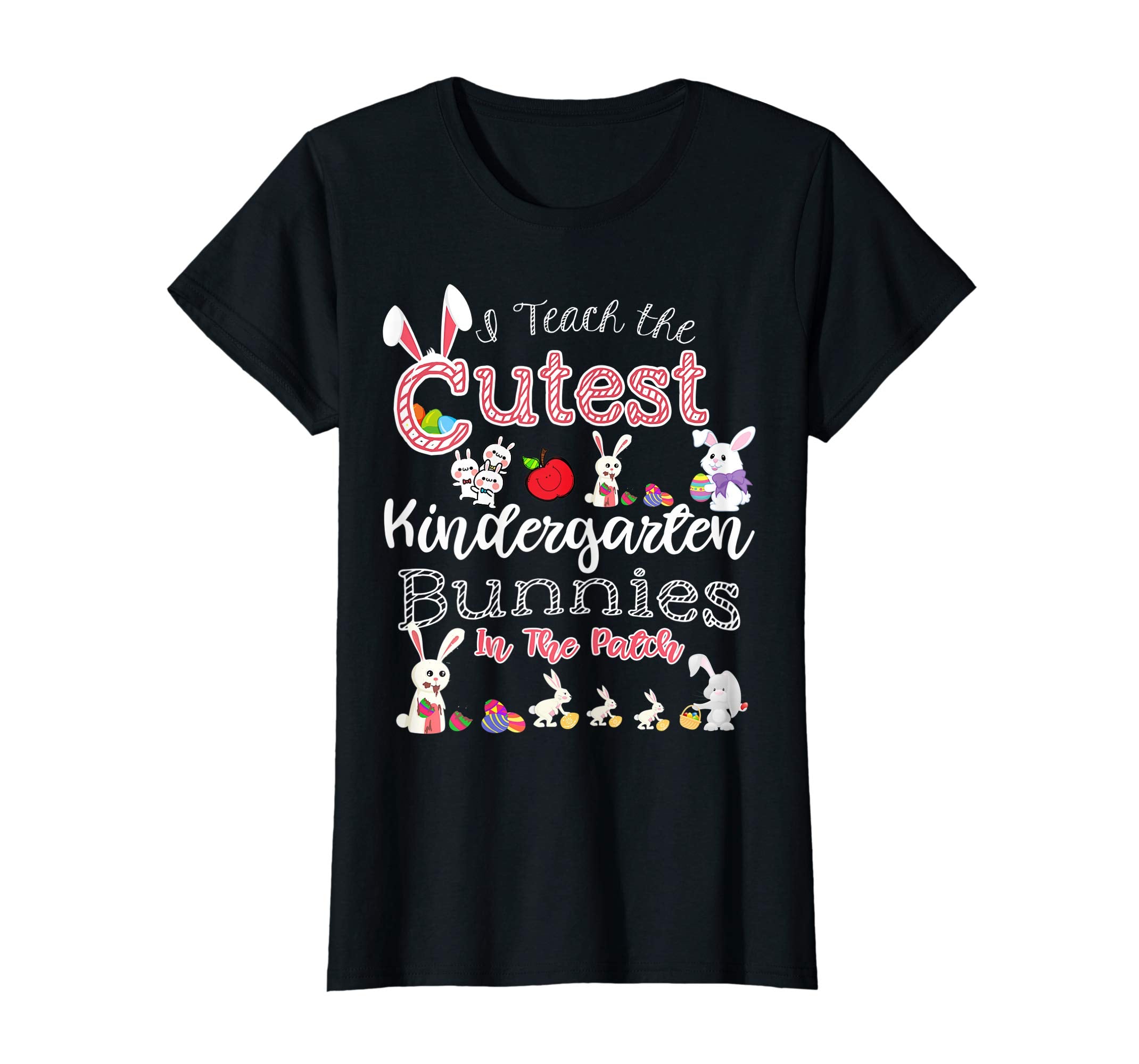 Cute Easter Kindergarten Teacher T Shirt - Cutest Bunnies