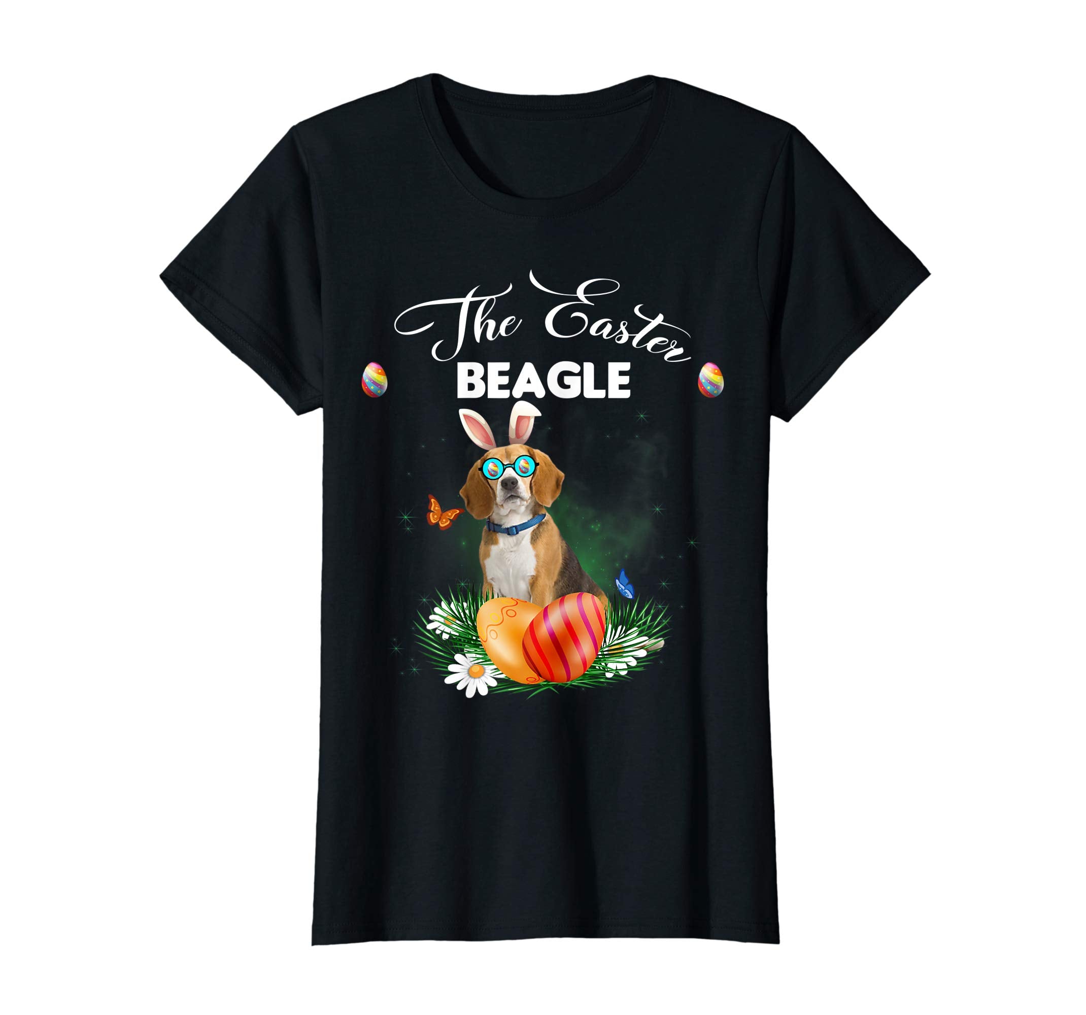 Beagle Bunny Easter Day Dog Gifts T-Shirt
