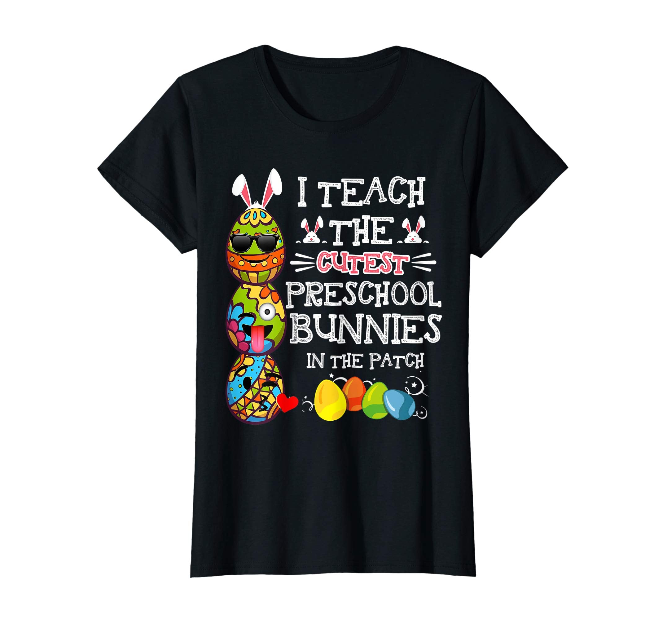 Easter Preschool Teacher T Shirt Easter Egg Emoji Shirt