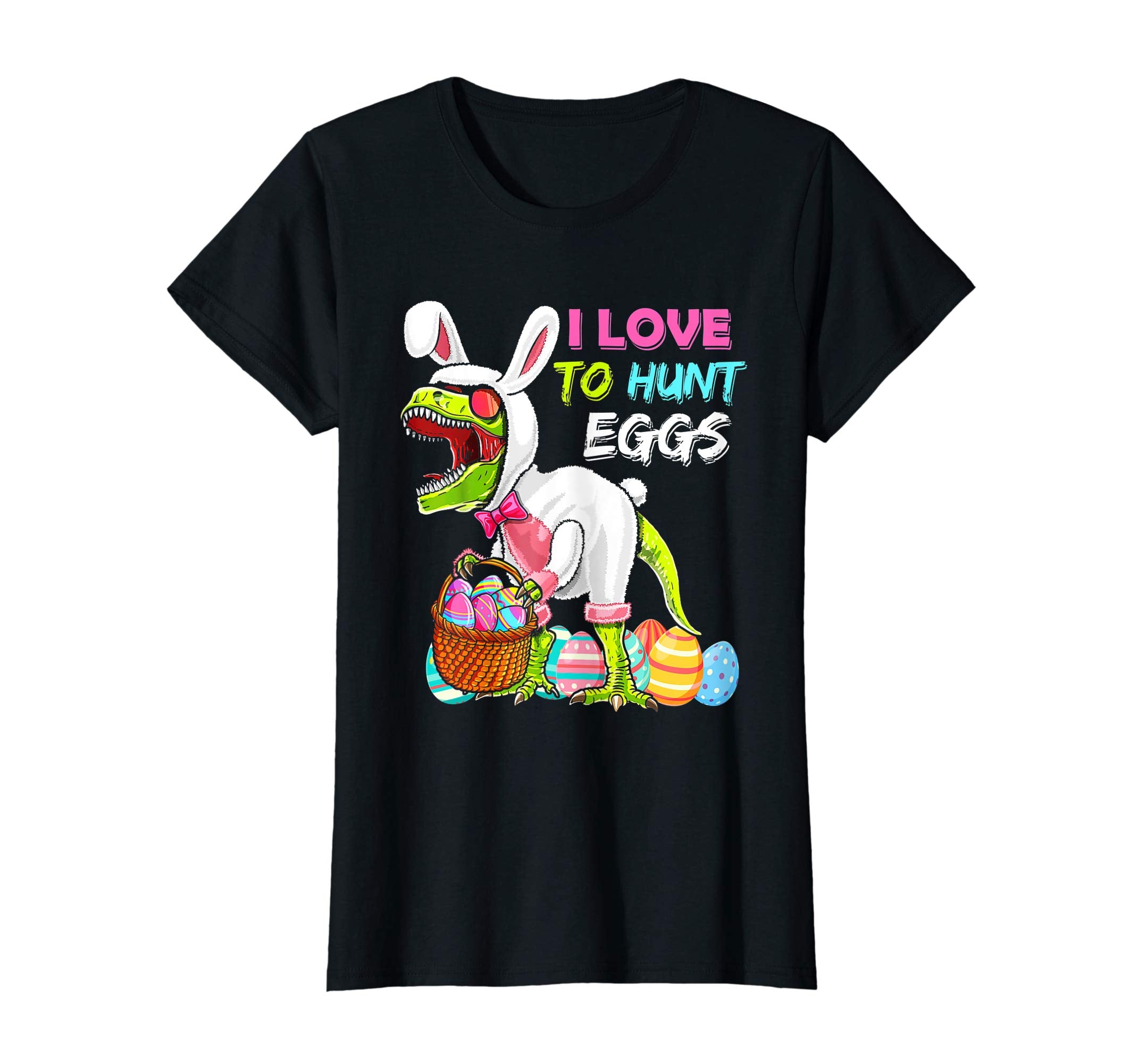 Easter Shirt Dinosaur T Rex Kids Boys Girls EGG Hunts Gift