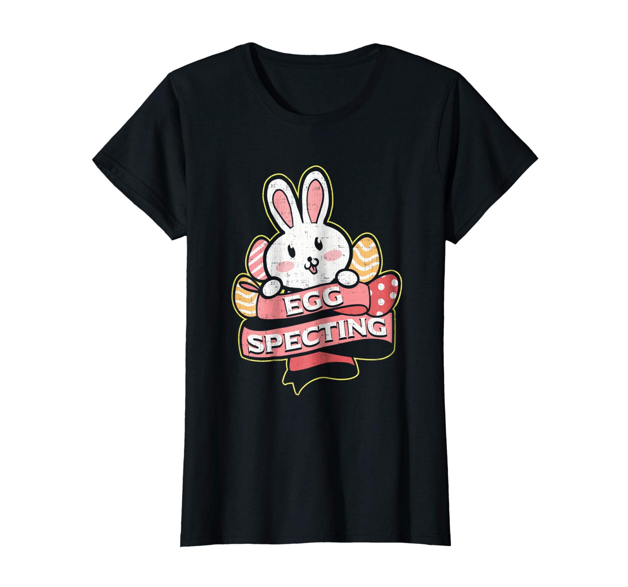 Easter Pregnancy Announcement Tshirt For Women Egg Specting
