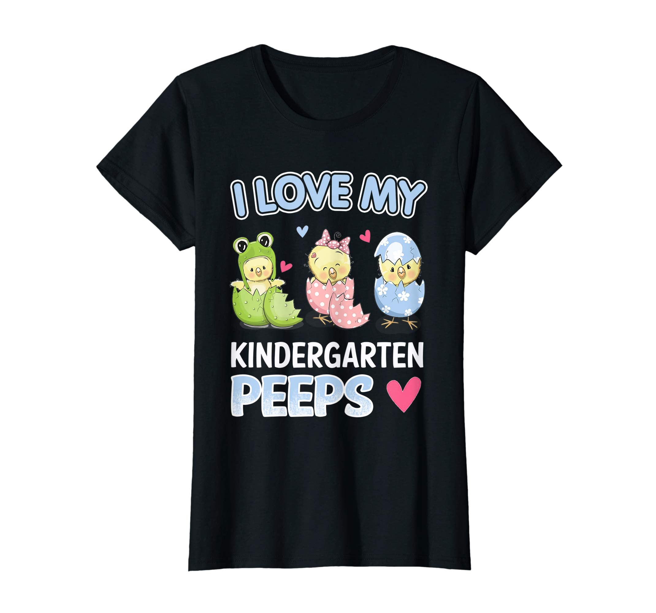 I Love My Kindergarten Peeps Easter Day T-Shirt