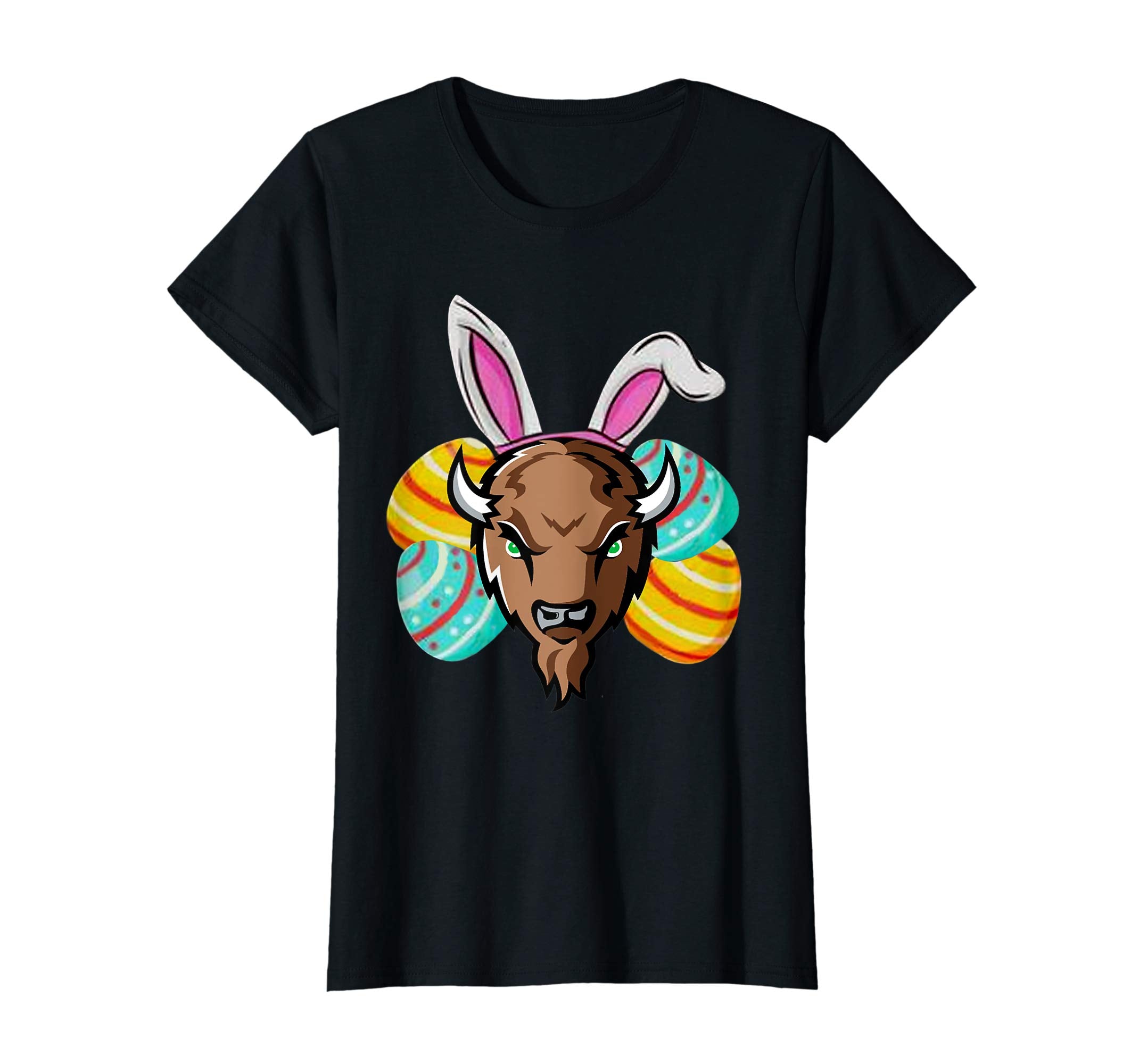 Buffalo Easter Bunny Lover T-Shirt Funny Costume Gift Tee