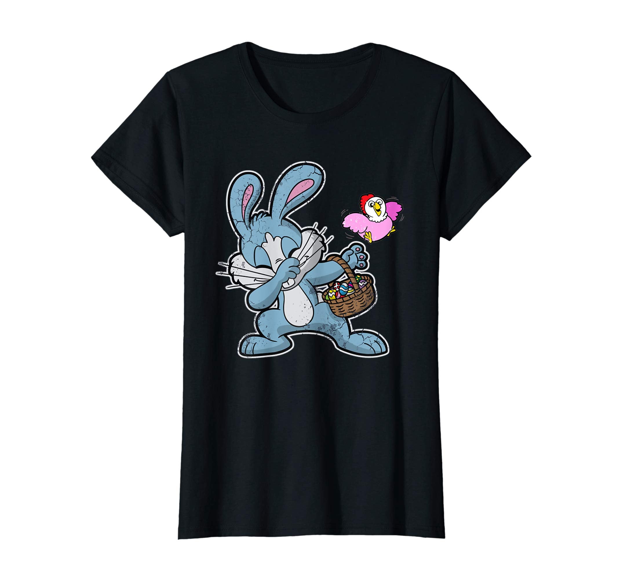 Easter Shirt For Kids Boys Girls Dabbing Easter Bunny Gift