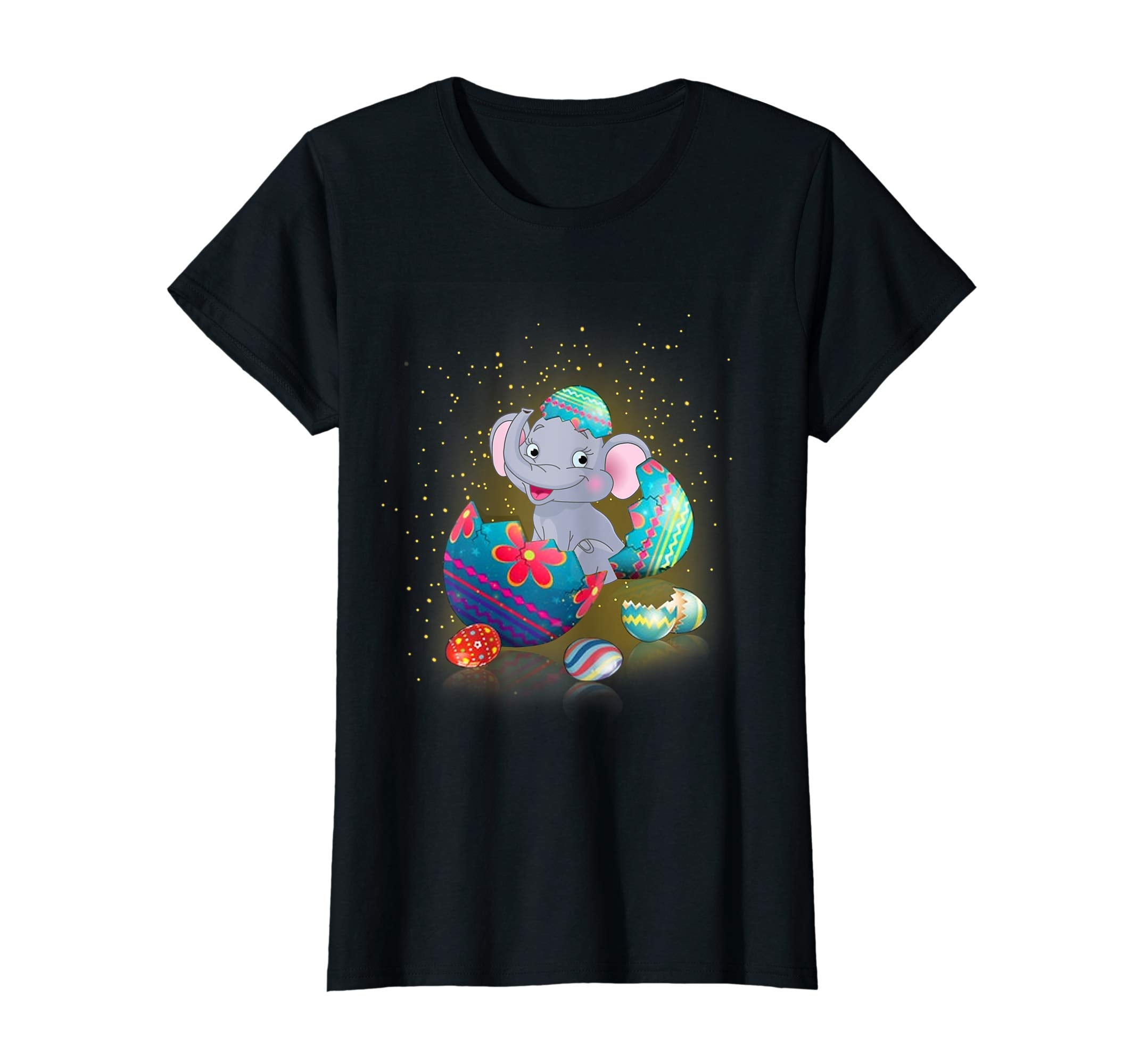 Elephant Easter Eggs Funny T-Shirts Happy Easter Bunny Gifts