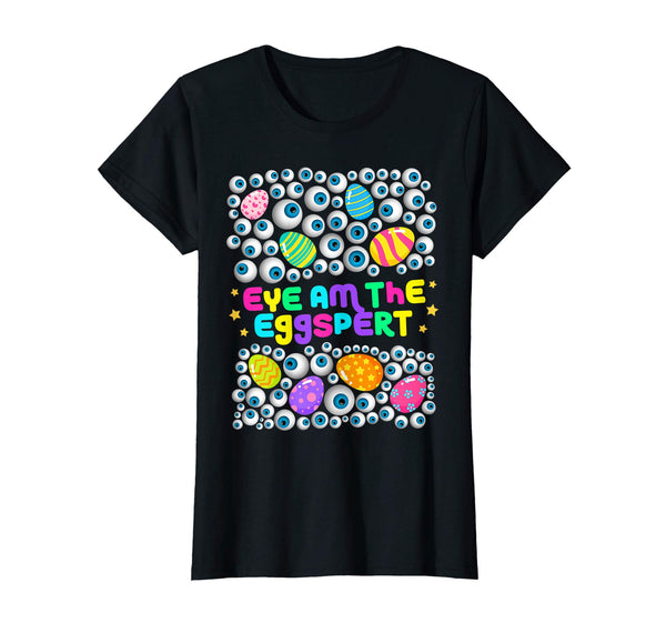 Eye Am Eggspert Easter Egg Hunting Kids Shirt Gift Idea