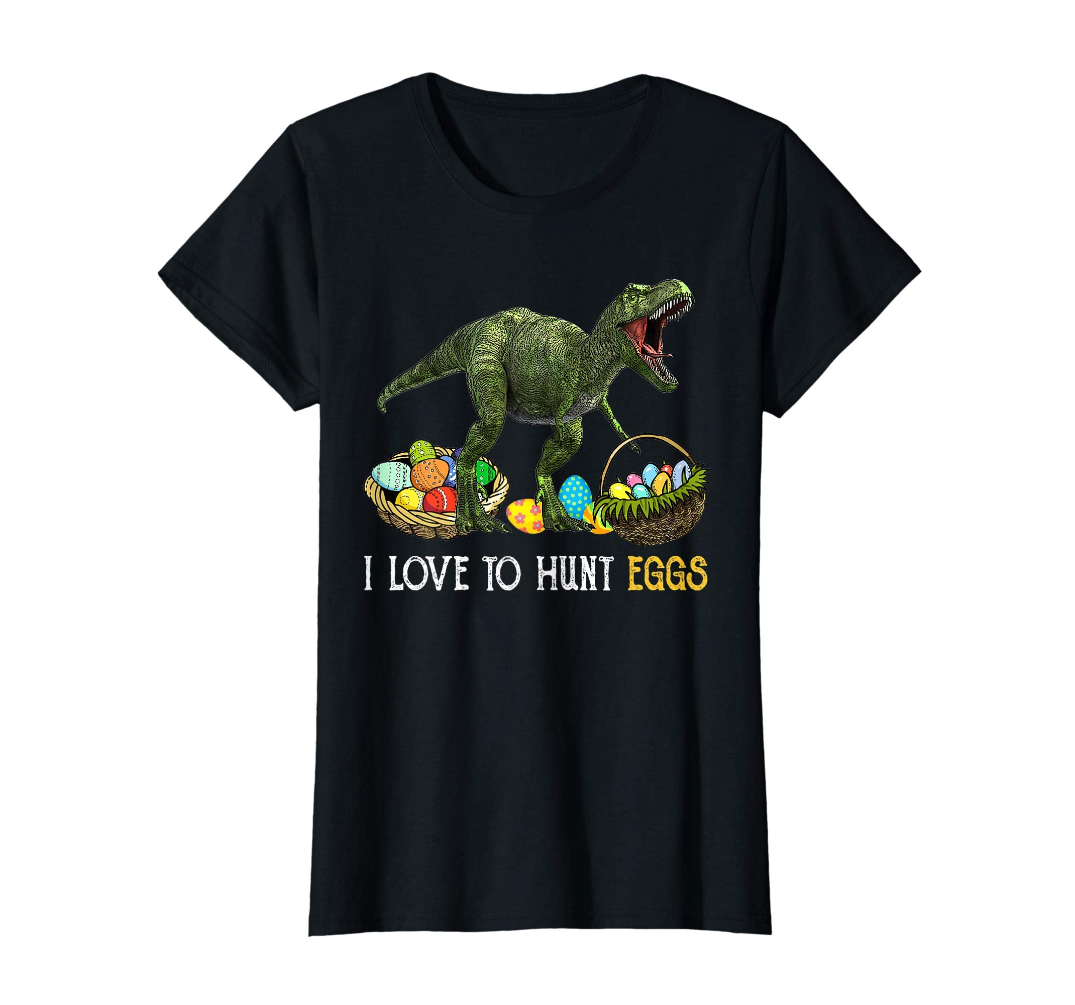 Easter Shirt Dinosaur T Rex Kids Boys Girls EGG Hunts
