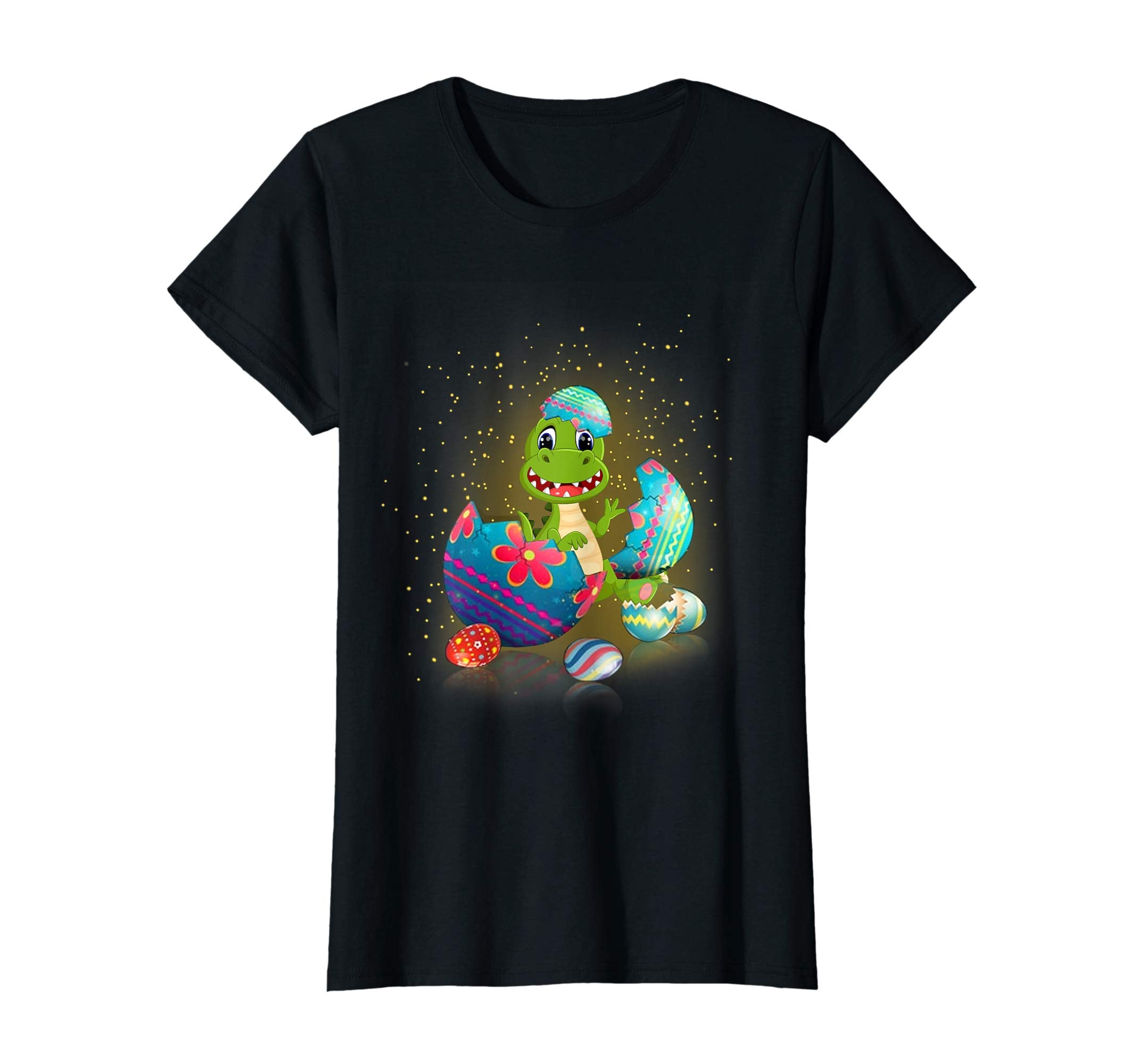 Dinosaurs Easter Eggs Funny T-Shirt Happy Easter Bunny Gift