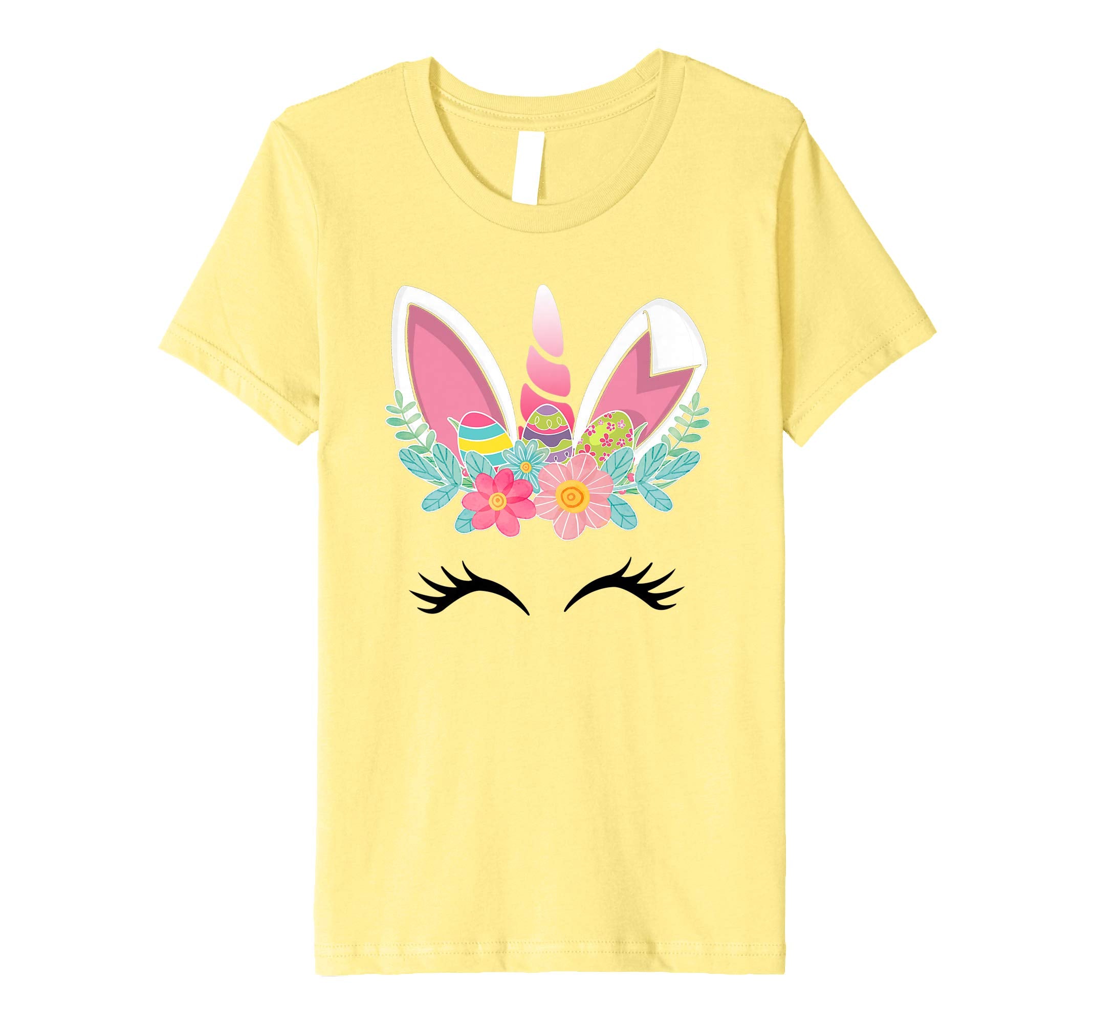 Unicorn Bunny Easter T Shirt for Girls Women Gifts
