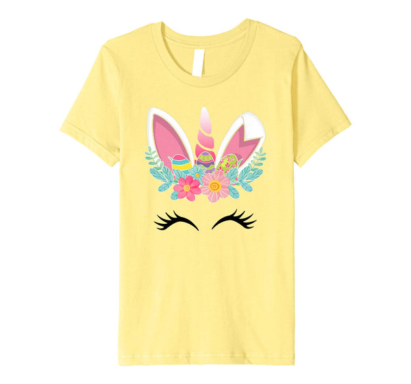 Unicorn Bunny Easter T Shirt for Girls Women Gifts