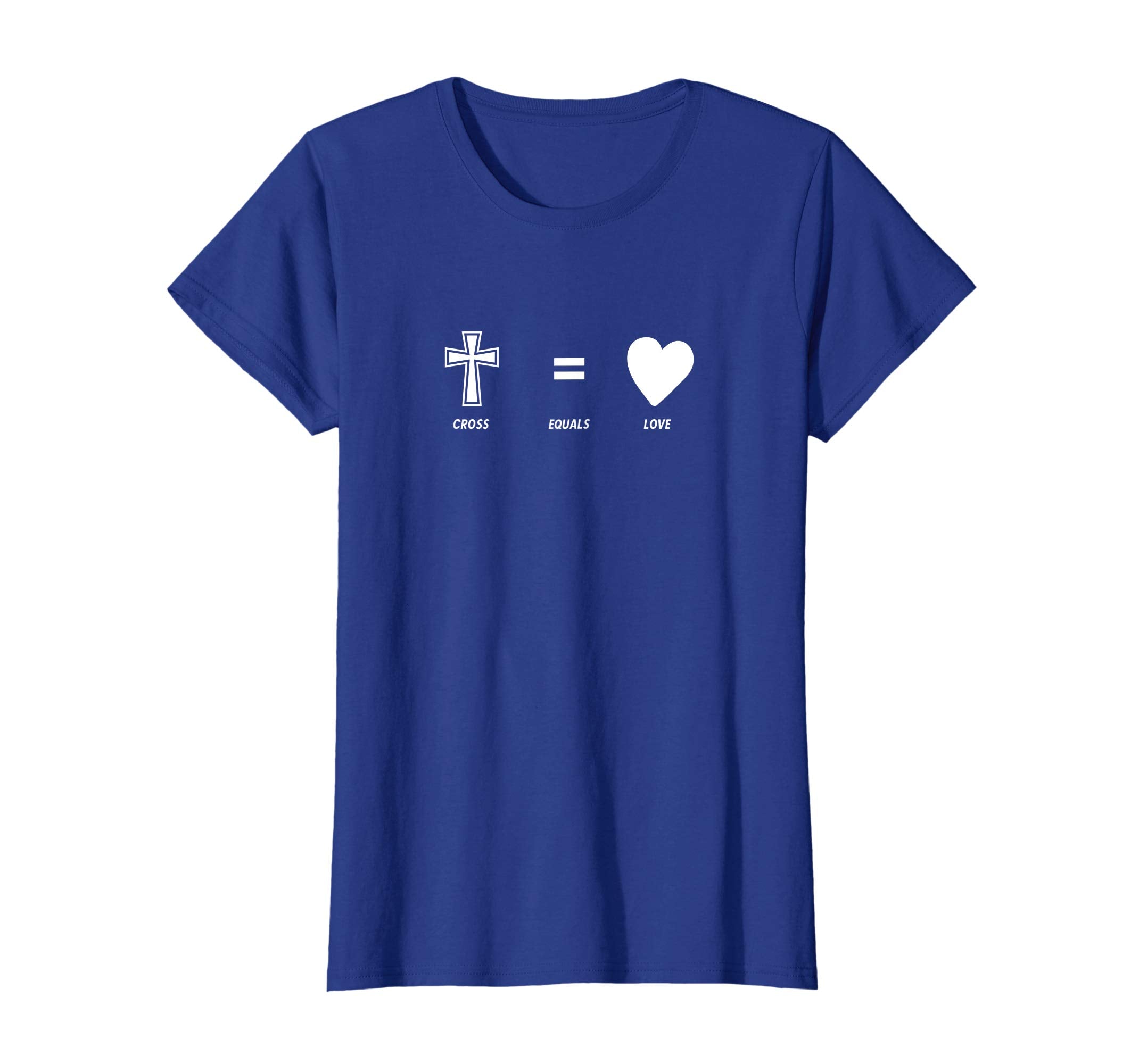 Cross Equals Love Inspiring Easter Christian Gift Shirt