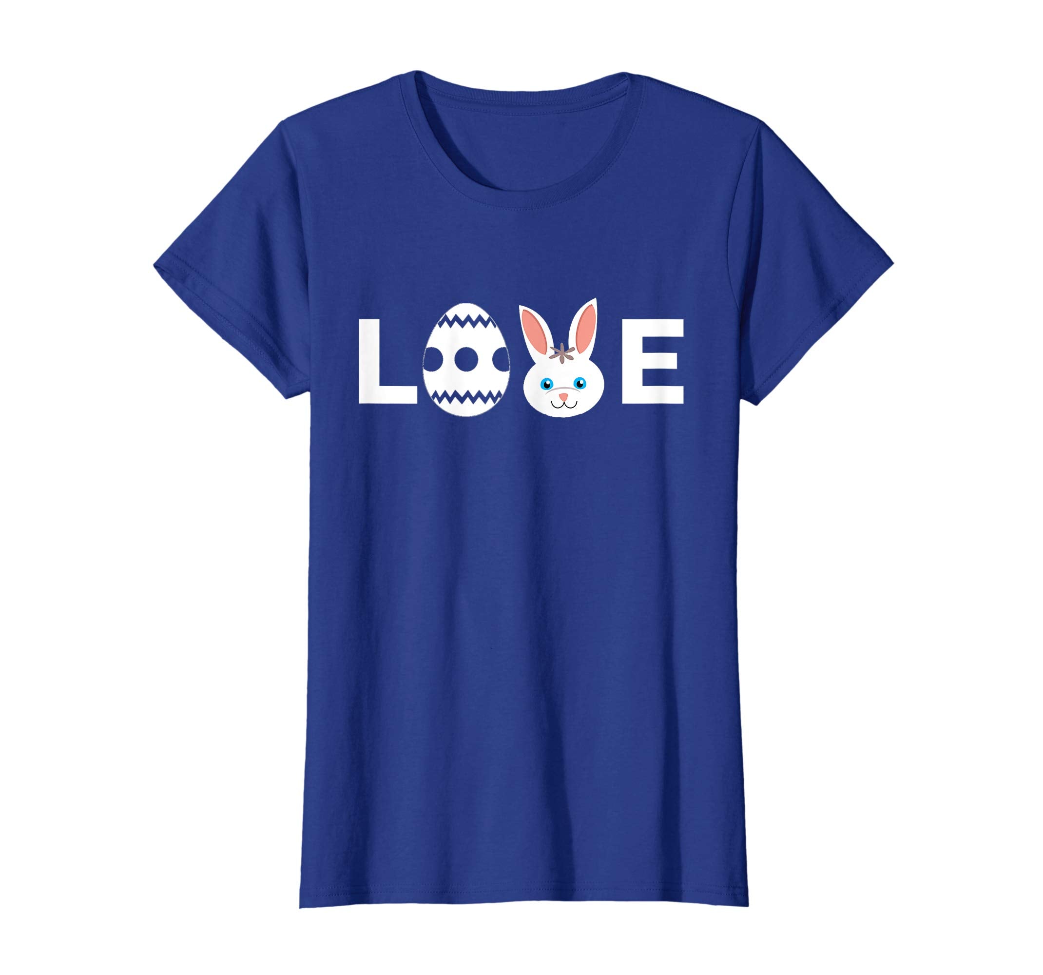 Love Egg And Bunny Face Easter Holiday Pascha Cool T-Shirt