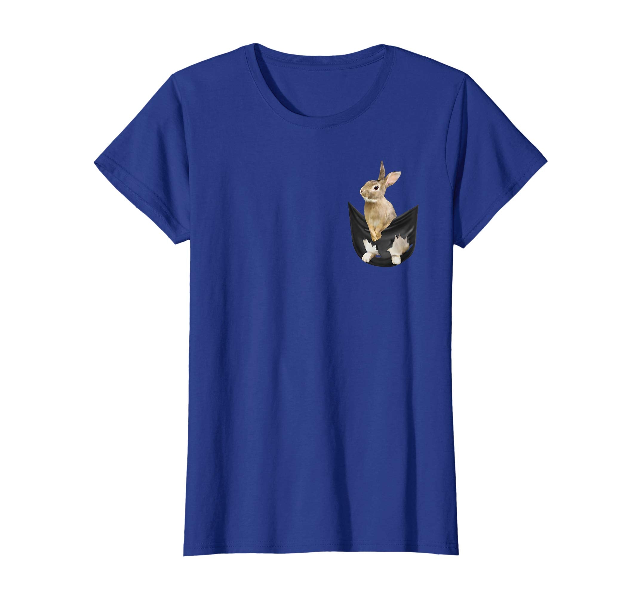 Bunny In Your Pocket Animal Easter Rabbit Kids Tshirt