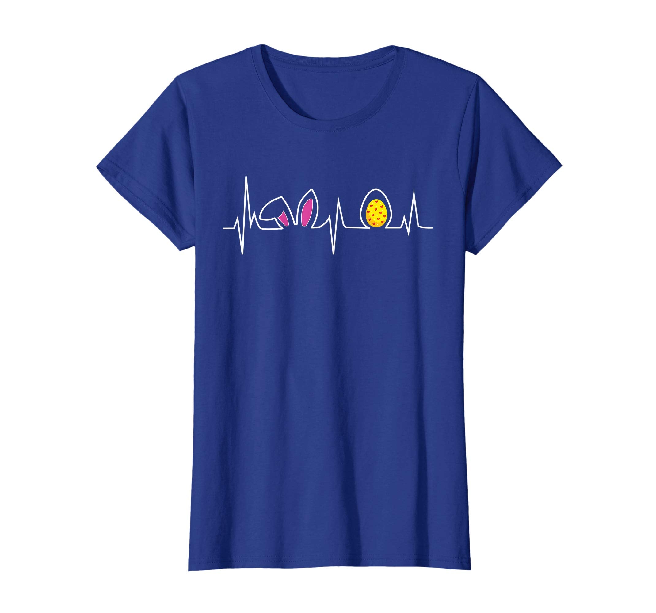 Heartbeat Easter Bunny and Egg T-shirt, Easter Nurse Shirt