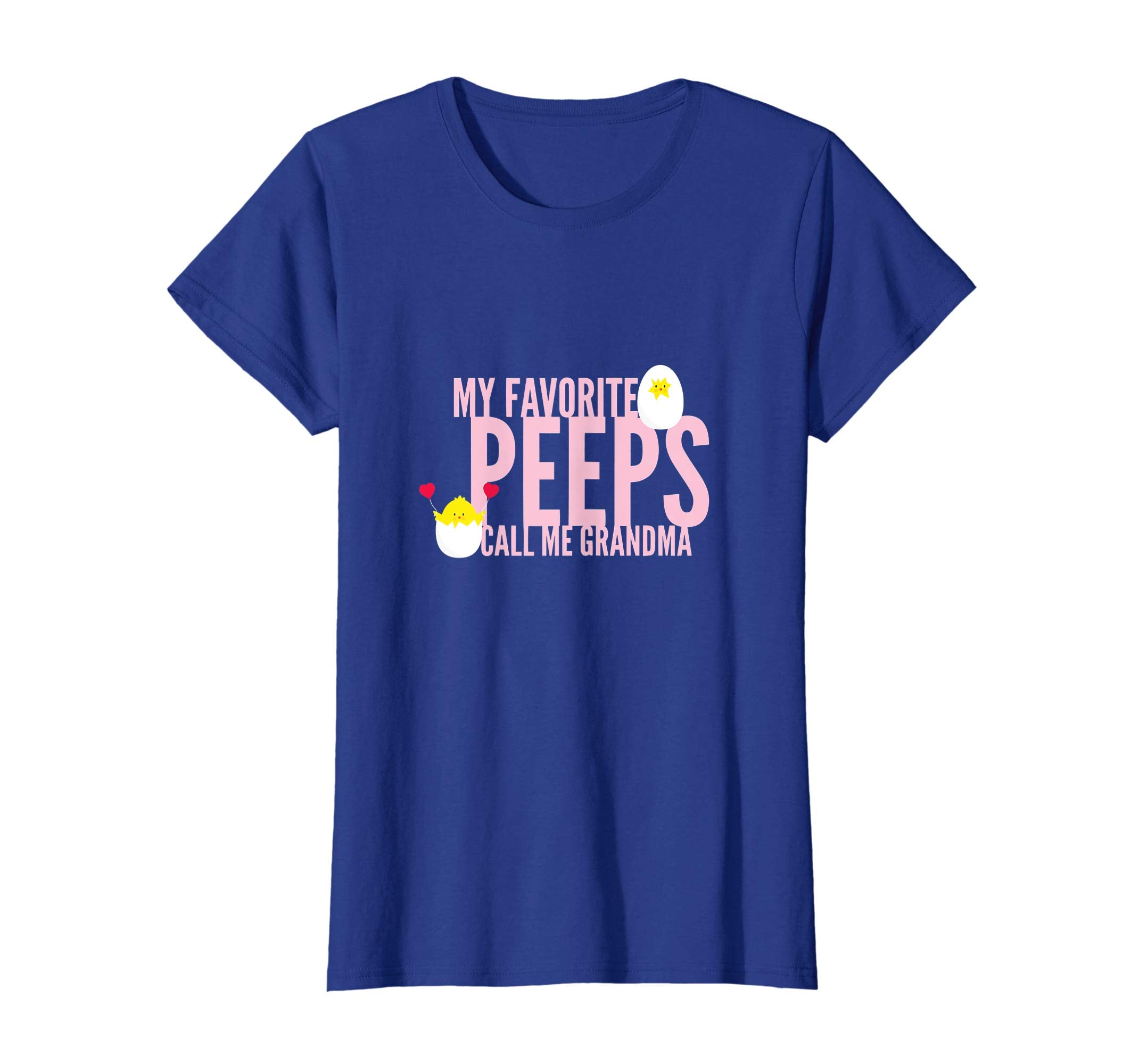 My Favorite Peeps Call Me Grandma Grandkids Easter T-Shirt