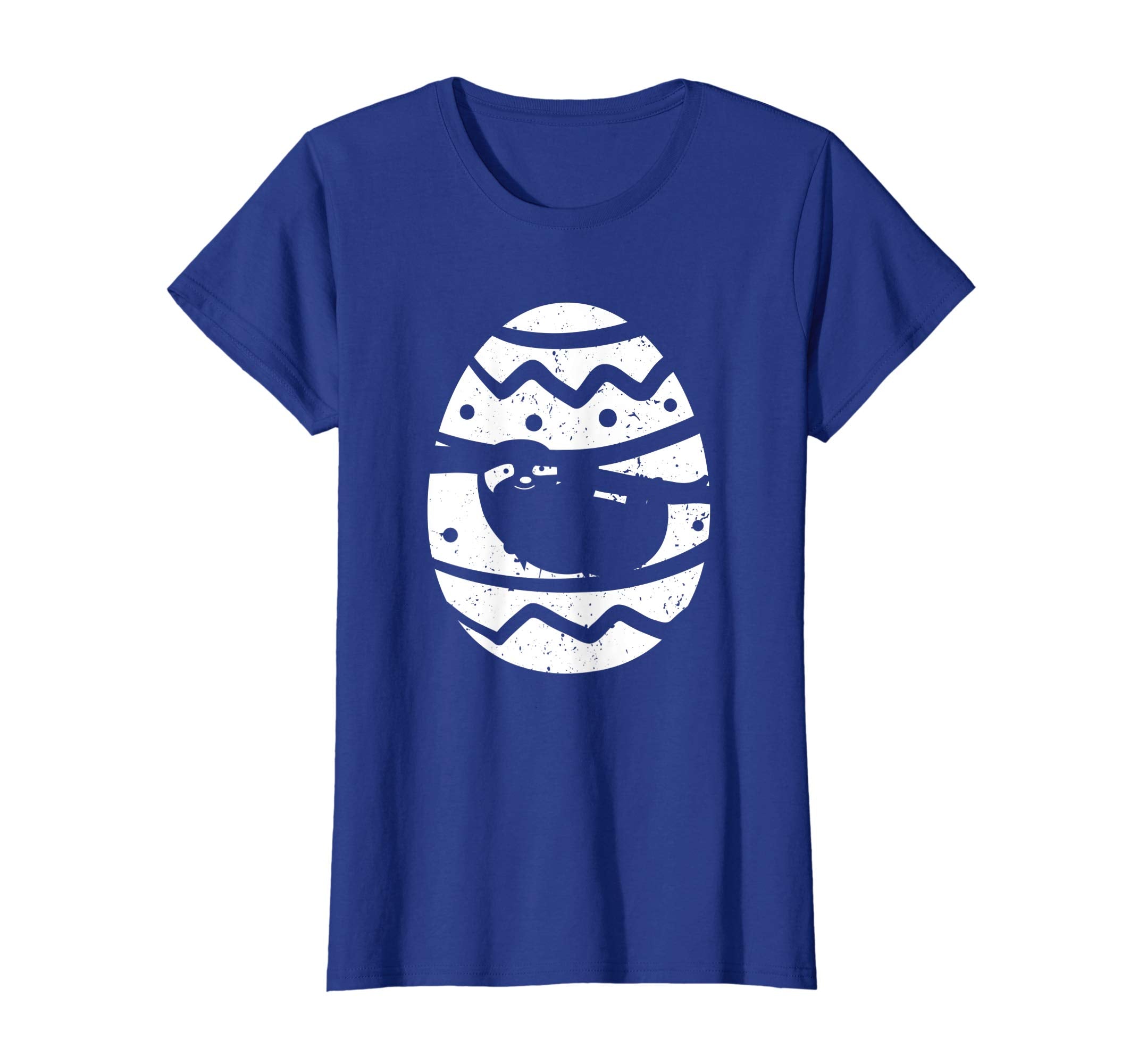 Vintage Sloth Easter Egg T-Shirt Sloth Easter Gift