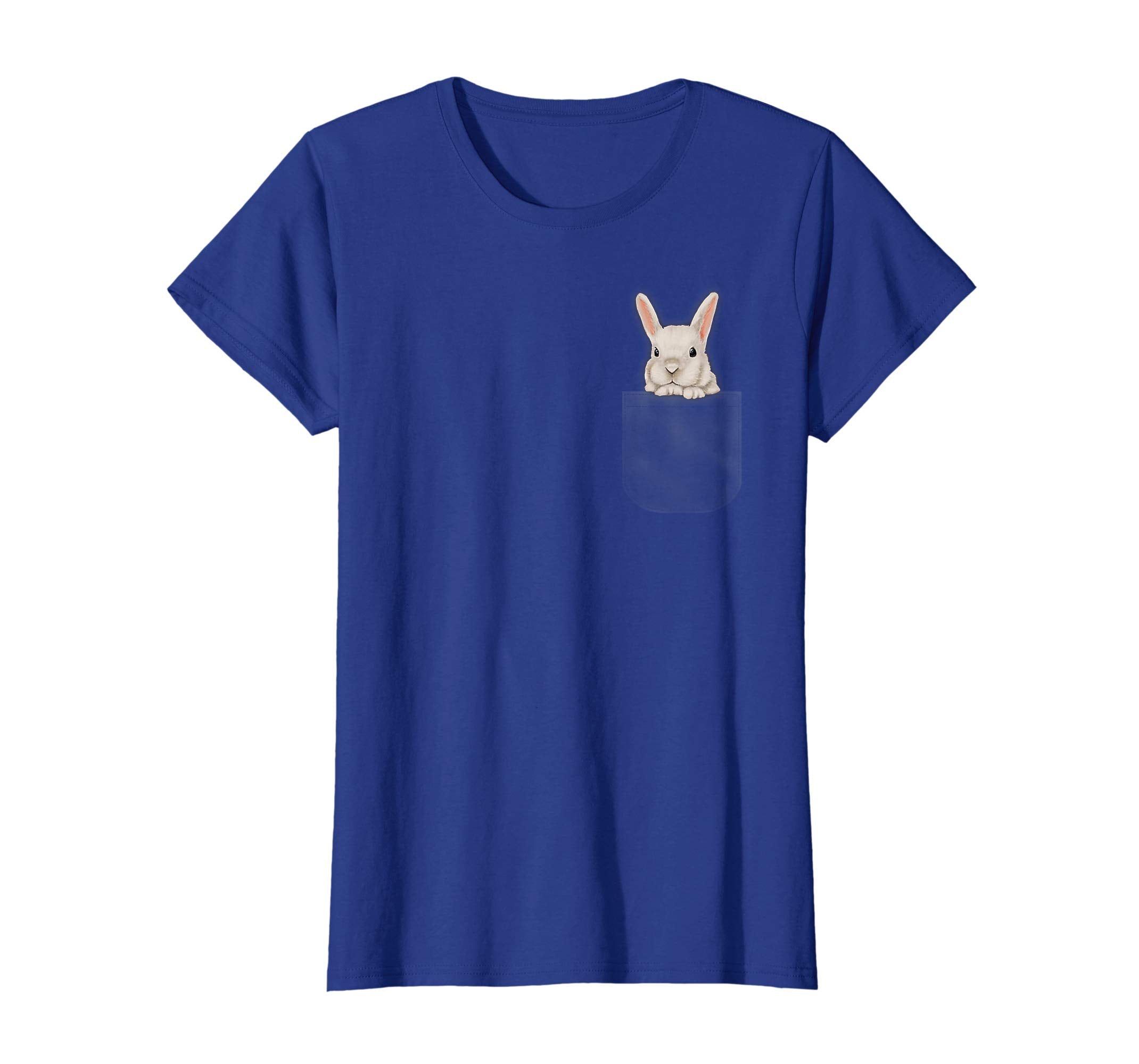Funny Cute Bunny In Your Pocket Animal Easter Rabbit T-Shirt