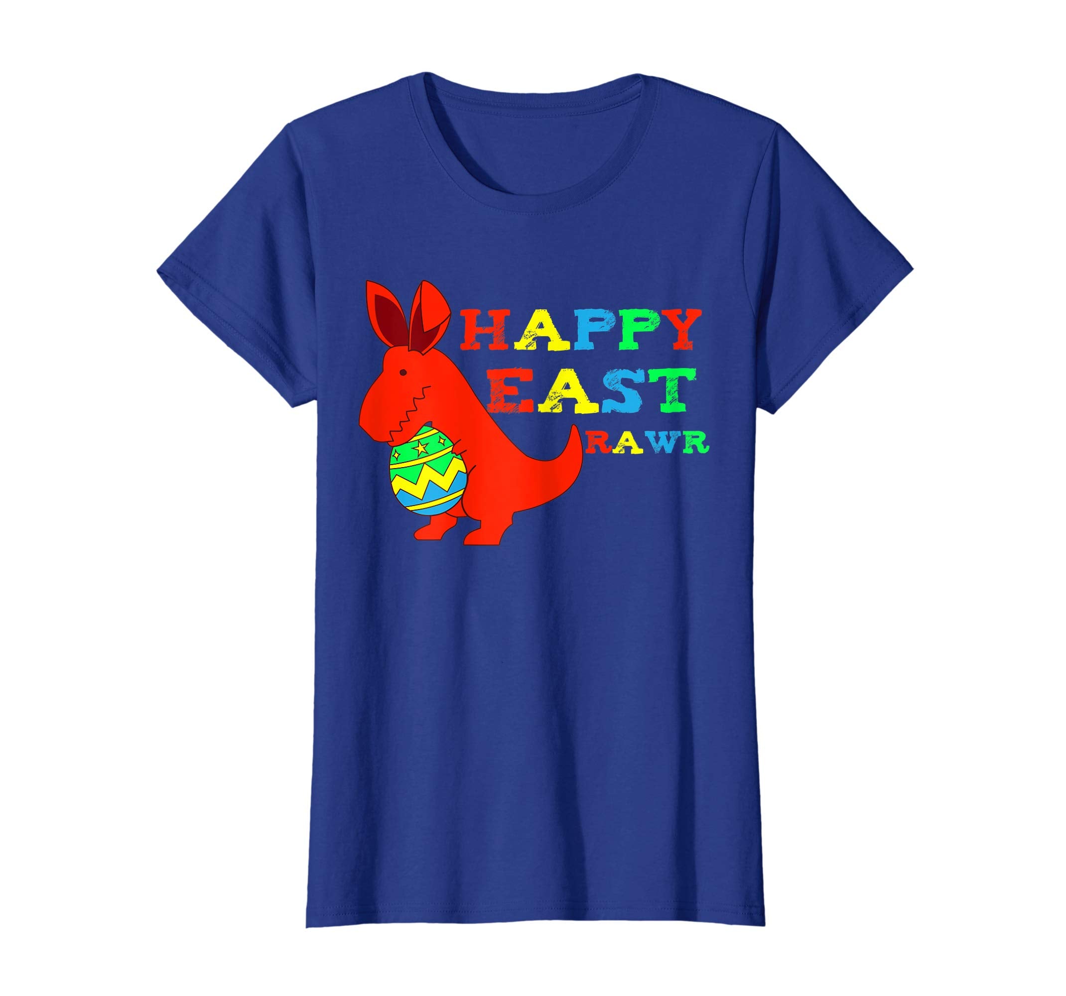 Happy Eastrawr T Rex Dinosaur Easter Bunny Egg Shirt