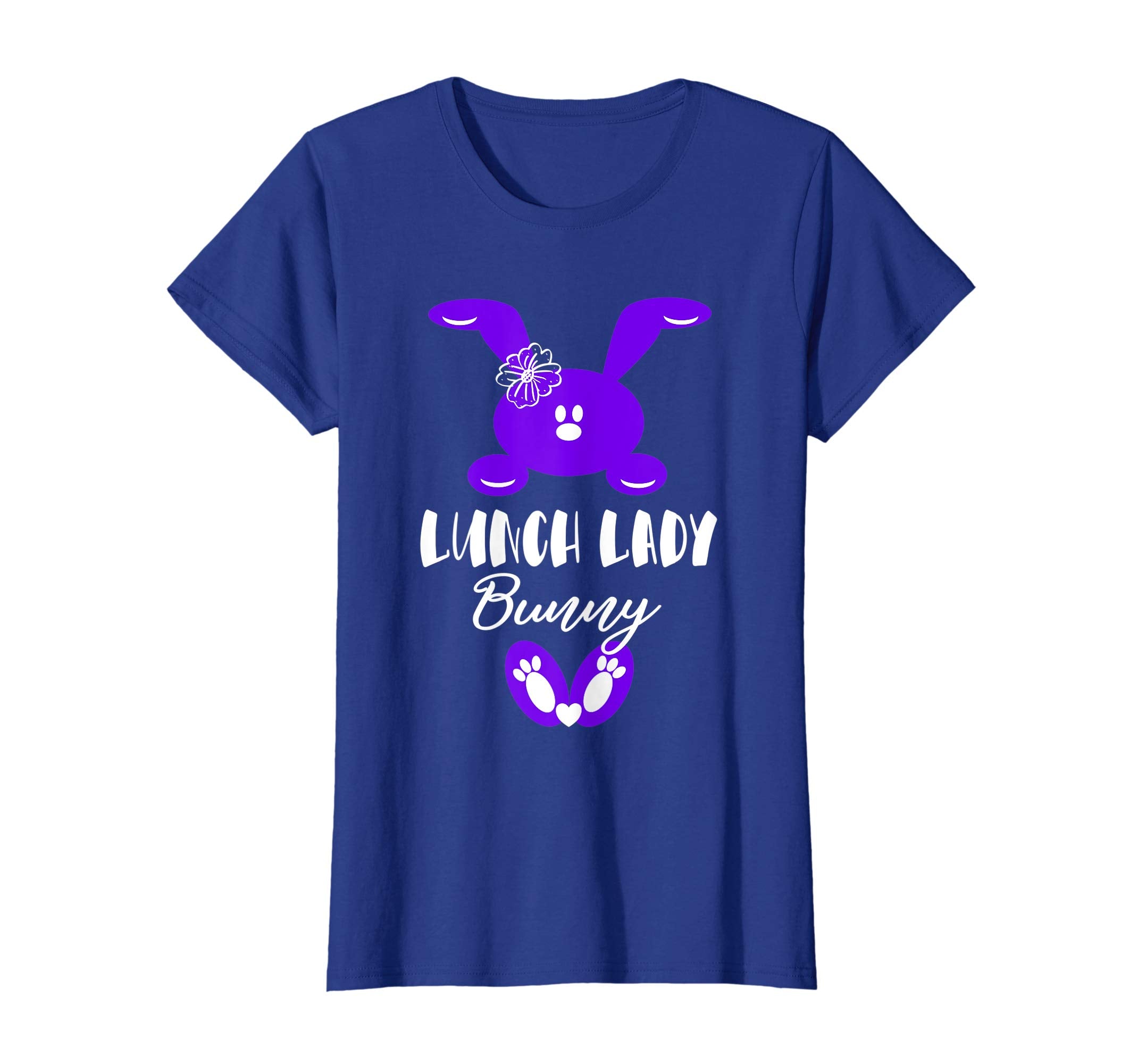 Easter Lunch Lady Bunny Costume TShirt School Party Gift