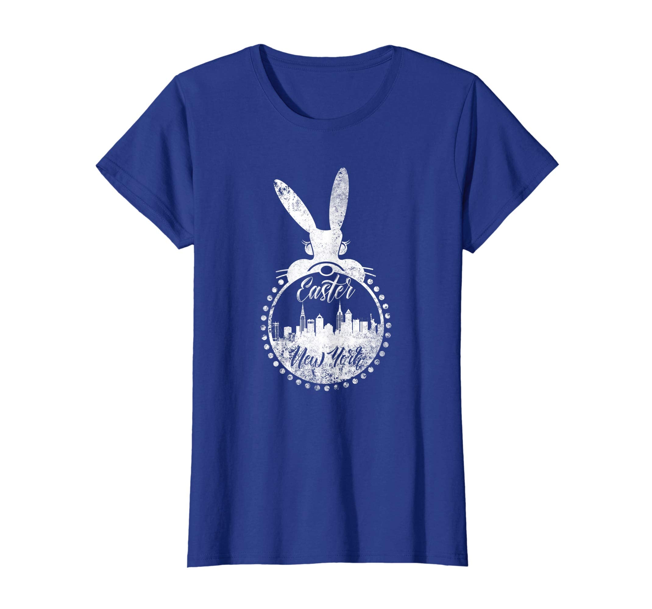 New York Skyline Happy Easter Rabbit T-shirt