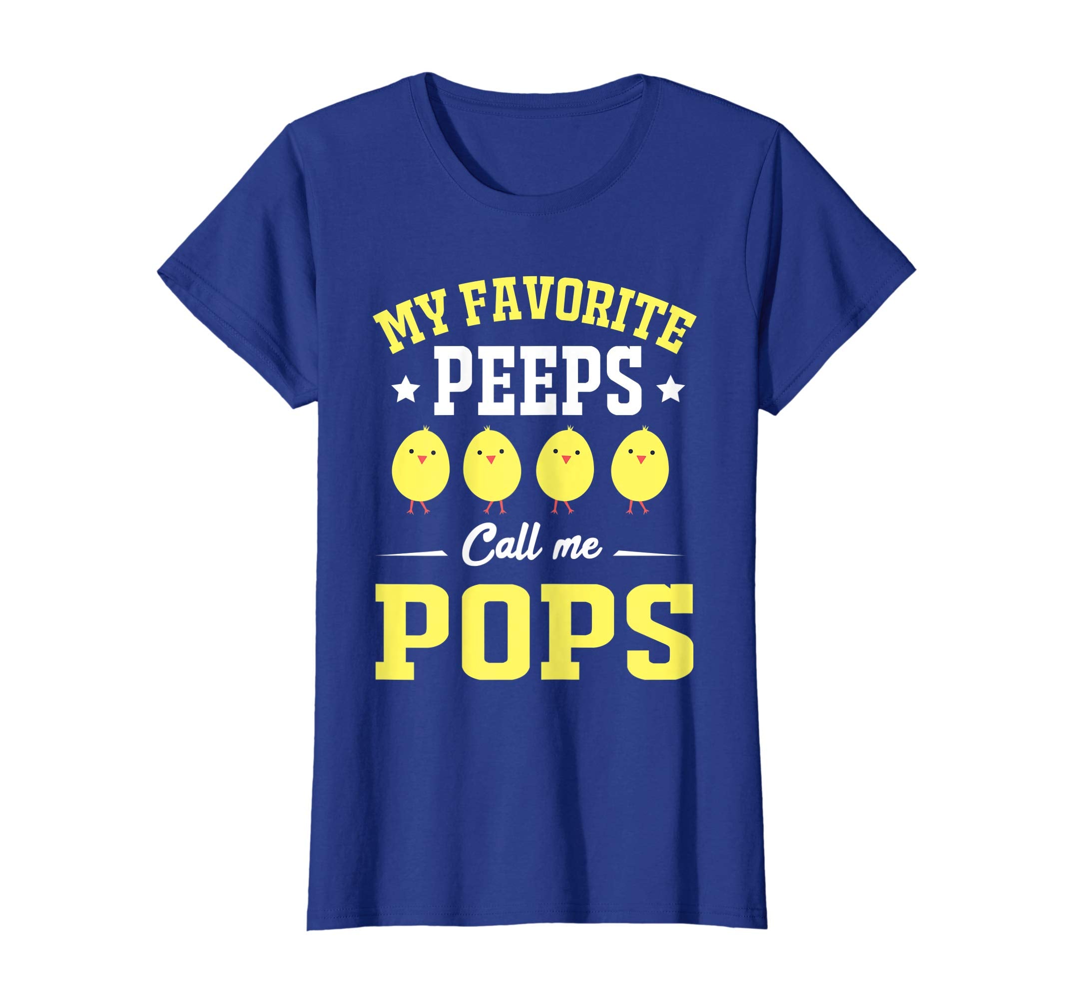 My Favorite Peeps Call Me Pops Easter Day T-Shirt