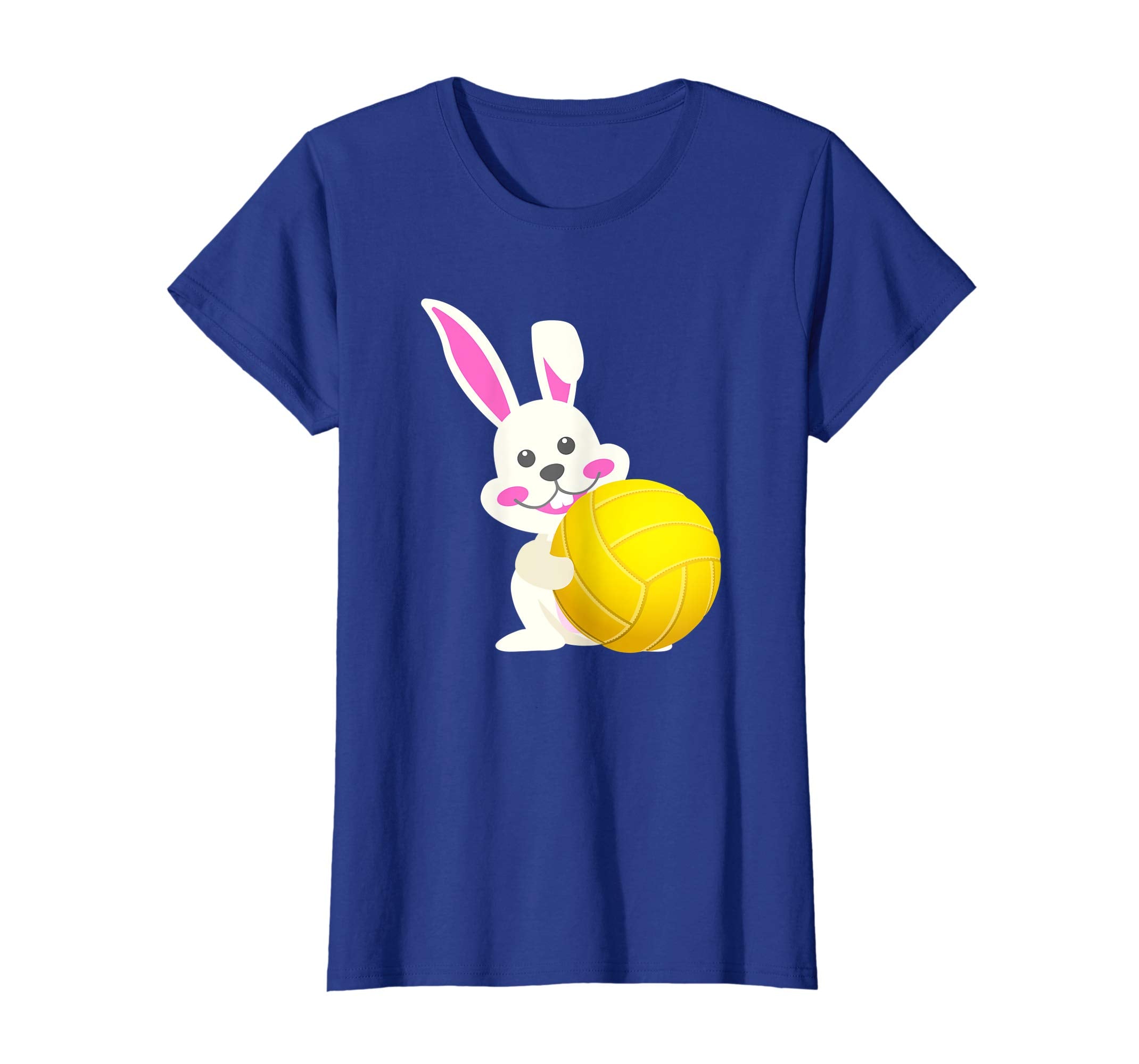 Easter Bunny with Volleyball Shirt Gifts for Kids Boys Girls