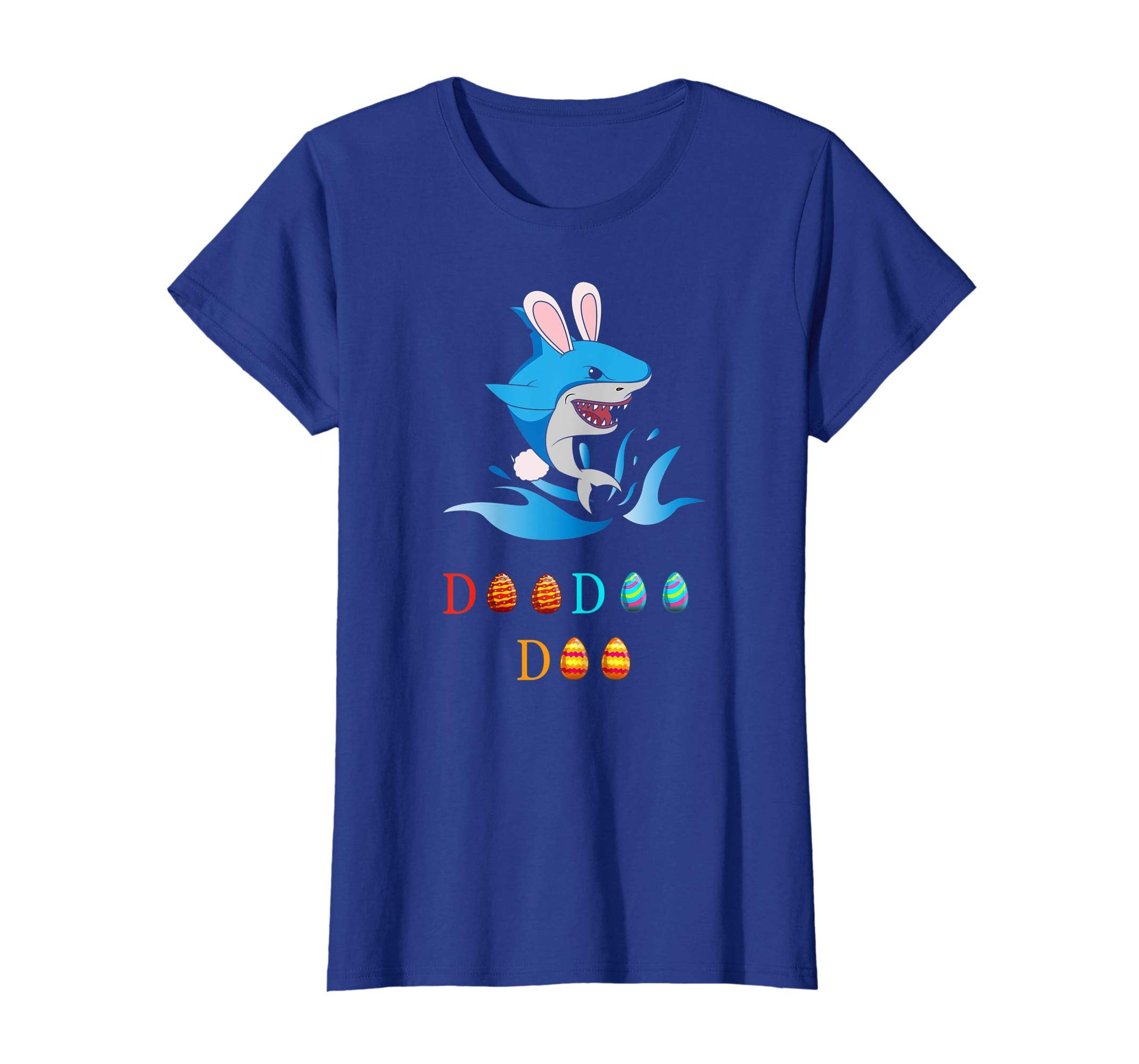 Easter Shark doo doo Bunny Ears Gift Shirt Eggs Basket Doo