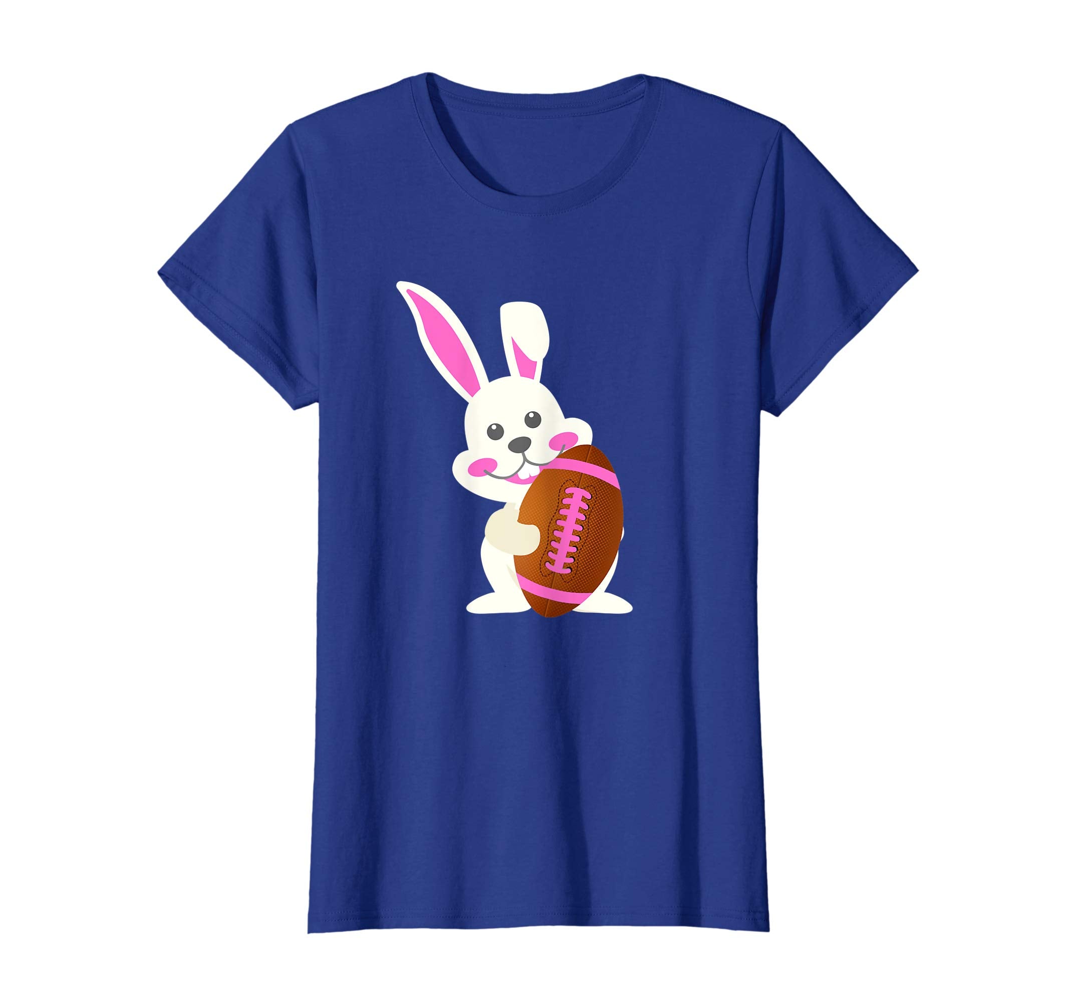 Football Easter Bunny Egg T-Shirt Funny for Kids Boys Girls