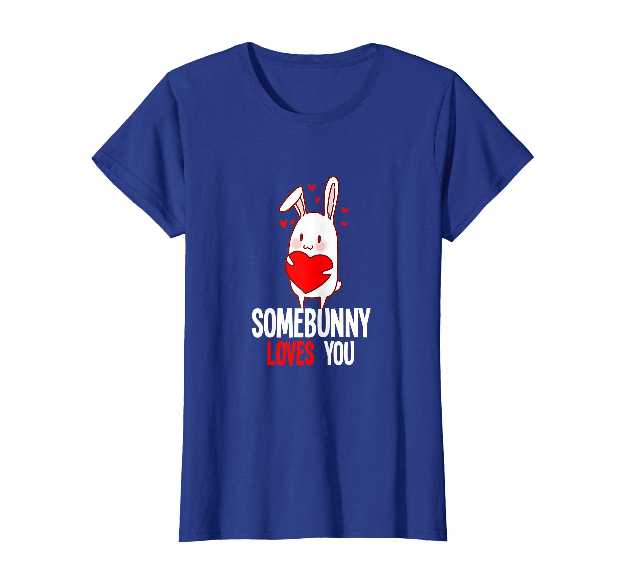 Cute Easter Bunny Gift Shirt Easter Somebunny Loves you Tee