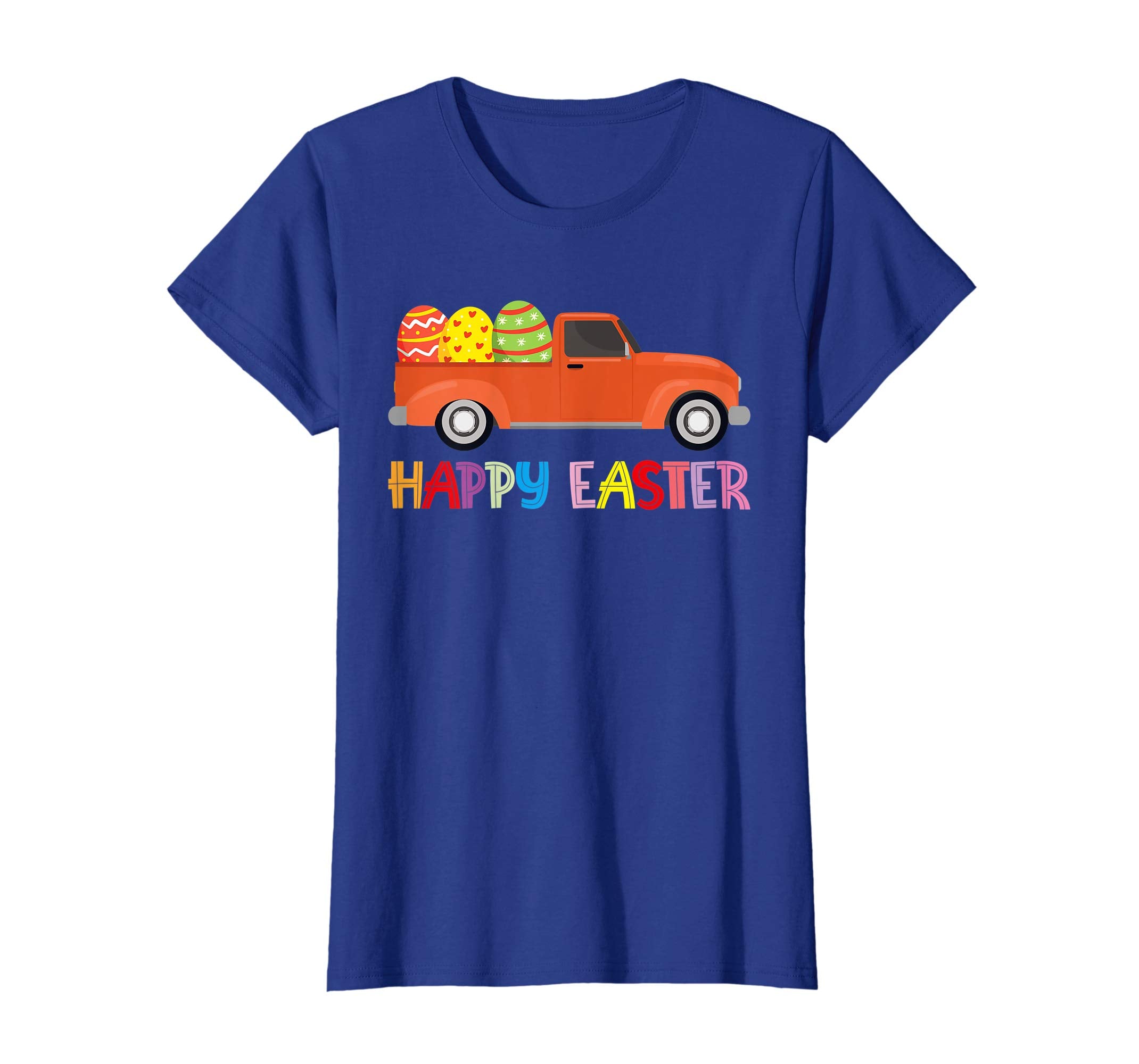 Happy Easter Truck Egg Hunt Is On Kids Boys Girls Shirt Gift