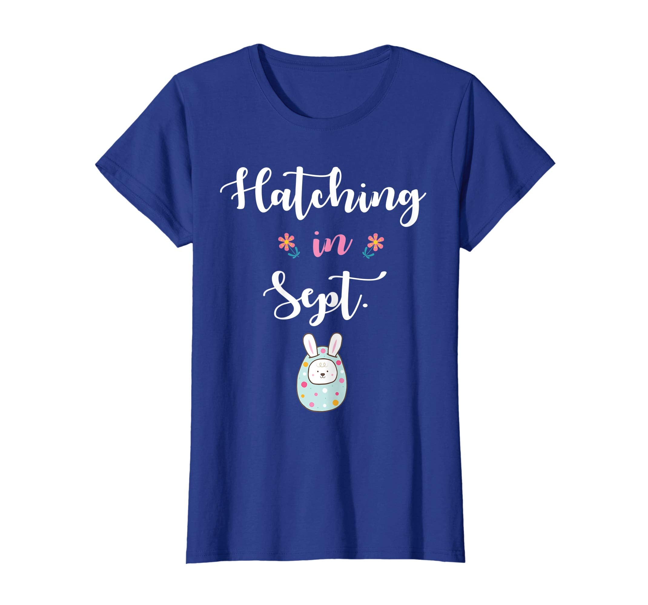 Pregnancy Bunny In Easter Egg Hatching In September Shirt