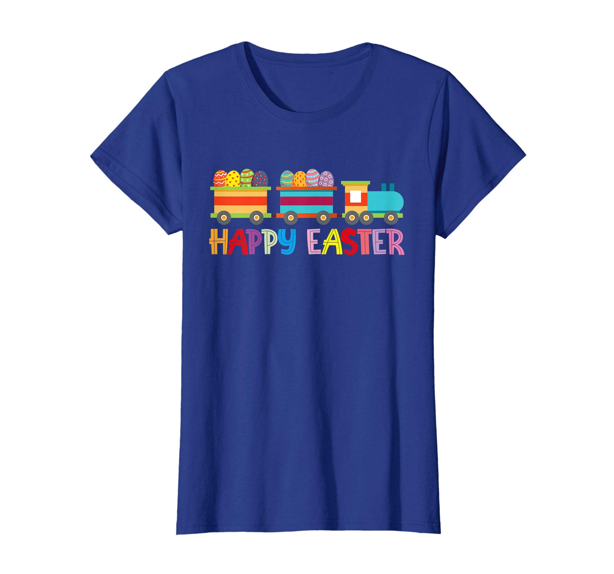 Happy Easter Train Egg Hunt Kid Boys Girls Outfit Gift Shirt