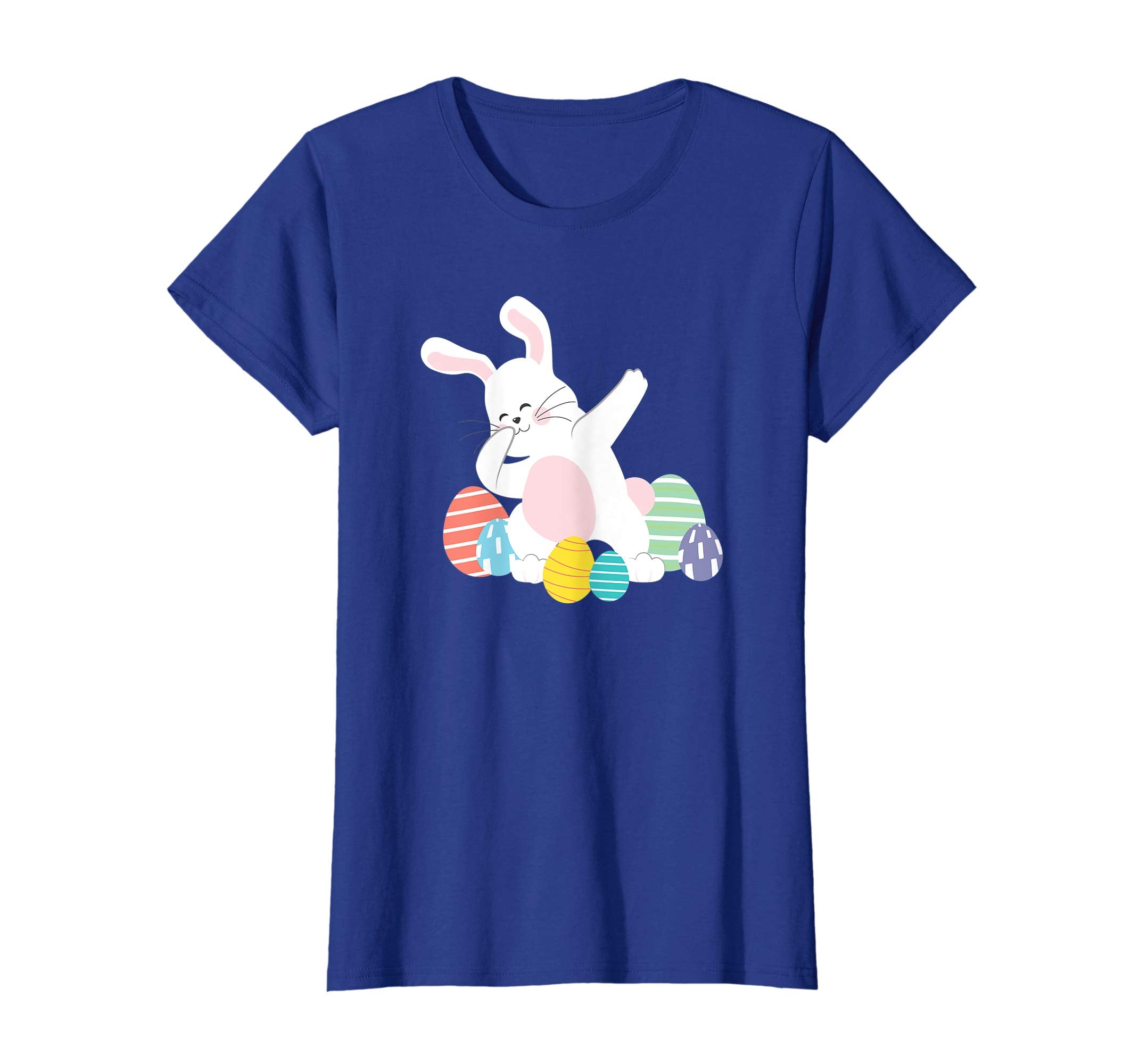 Dabbing Easter Bunny T Shirt Colorful Easter Egg