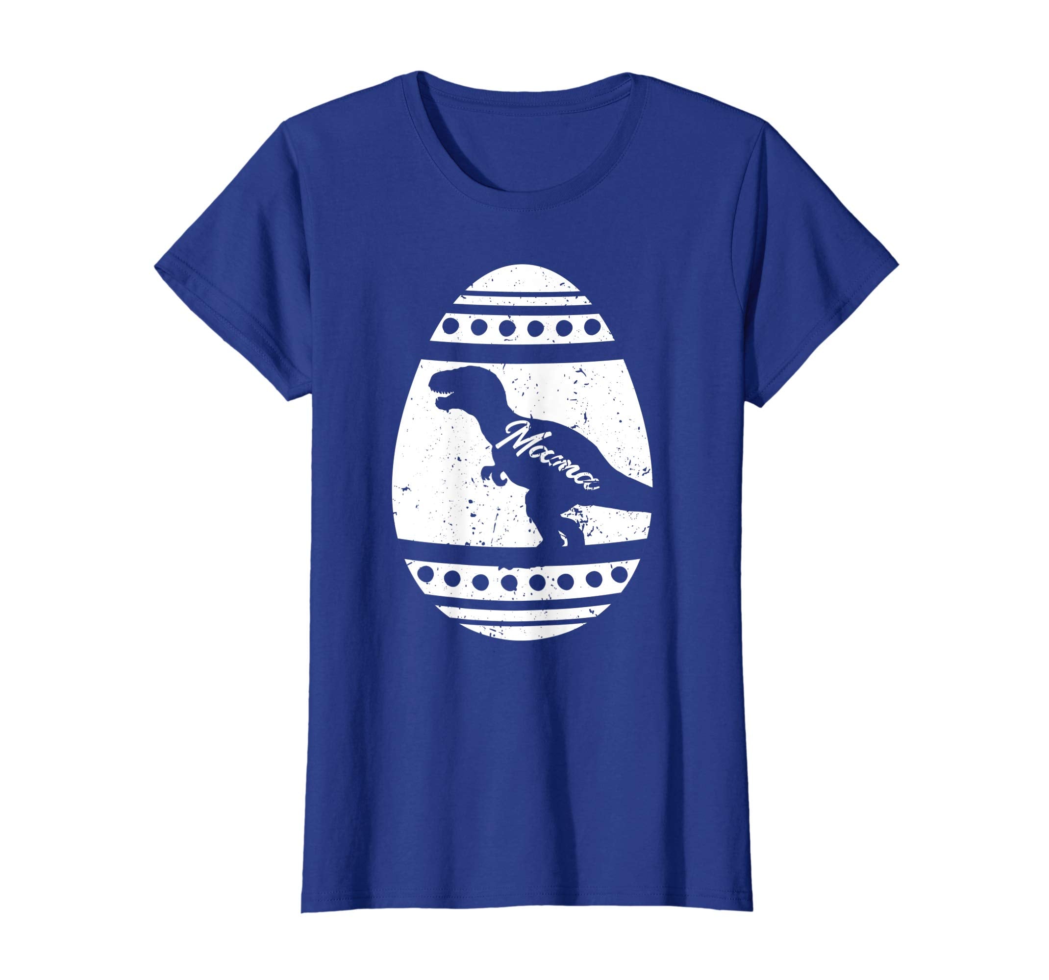 Womens Mamasaurus Easter Egg Shirt Dinosaur Easter Gift for Mom