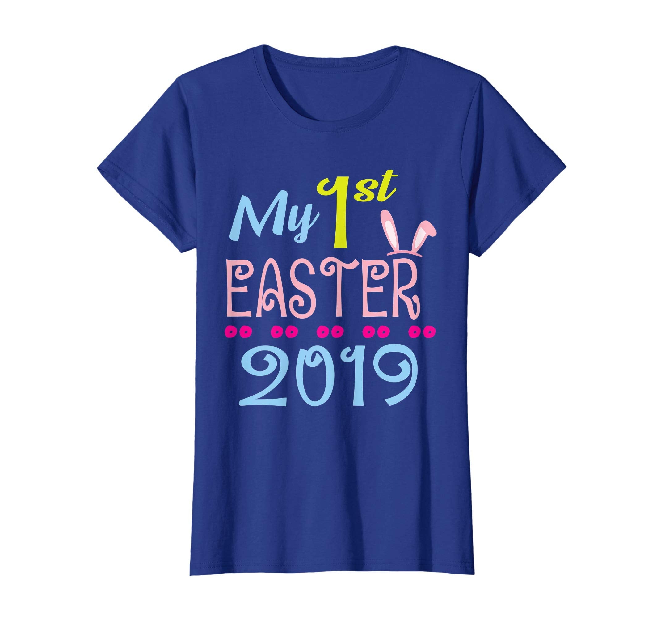 Bunny Face My First Easter 2019 Happy Easter Day Love Shirt