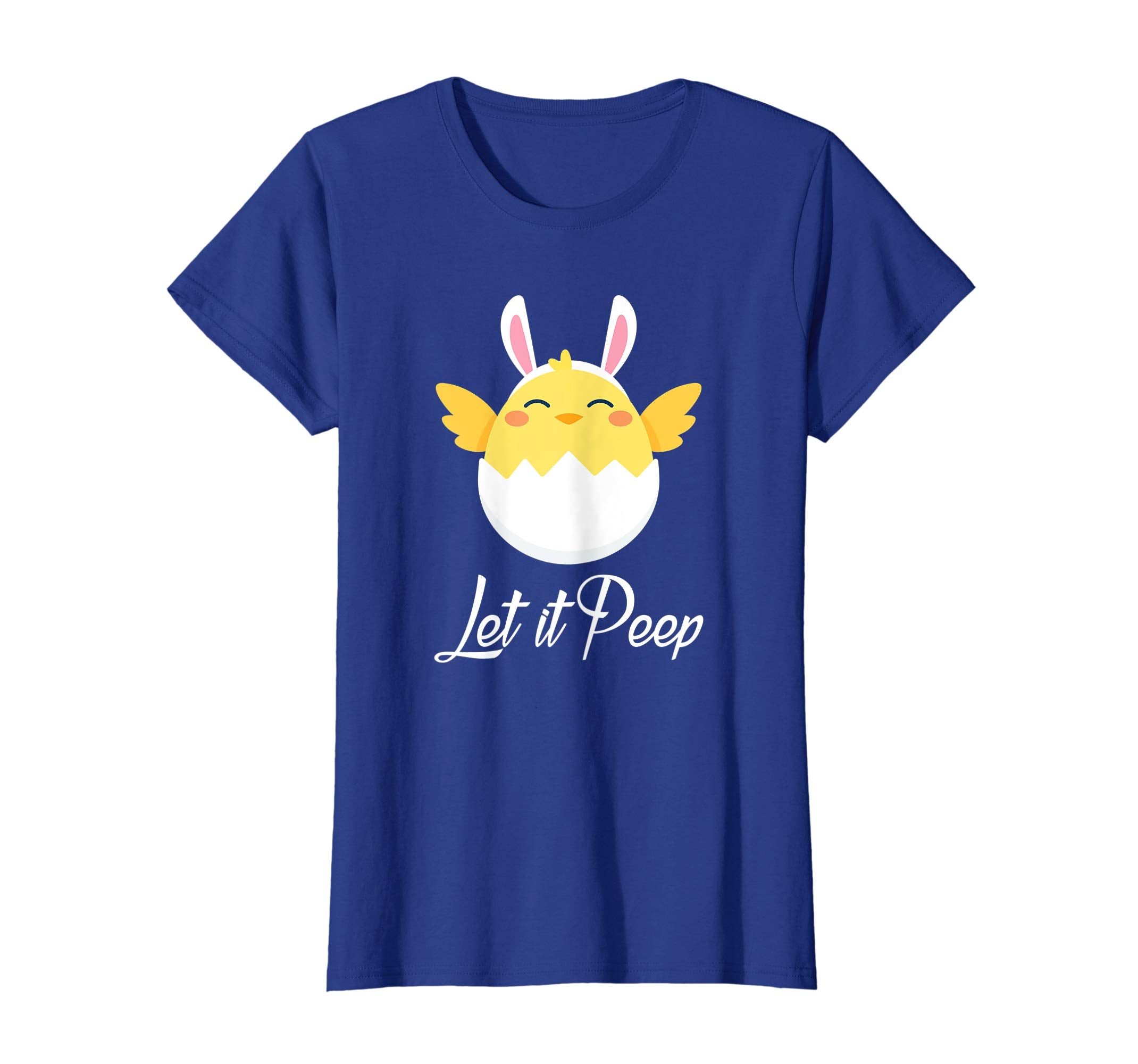 Funny Easter Shirt Let it Peep Cute Funny Chick T-shirt