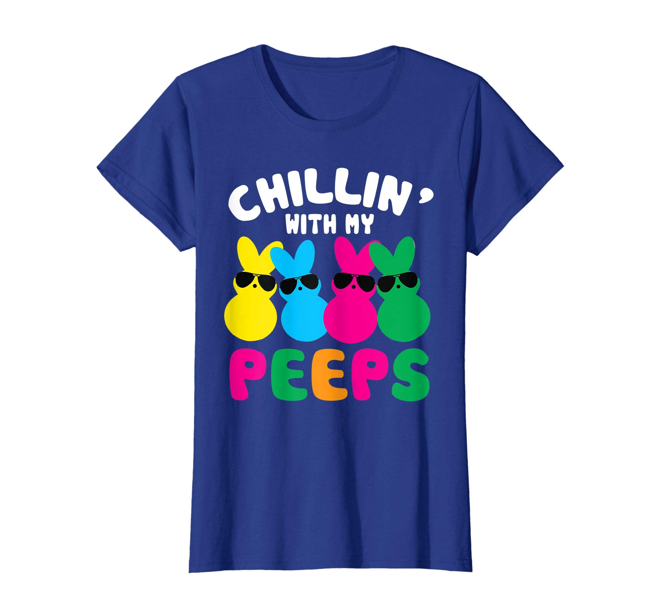 Chillin' With My Peeps Easter Bunny T-Shirts