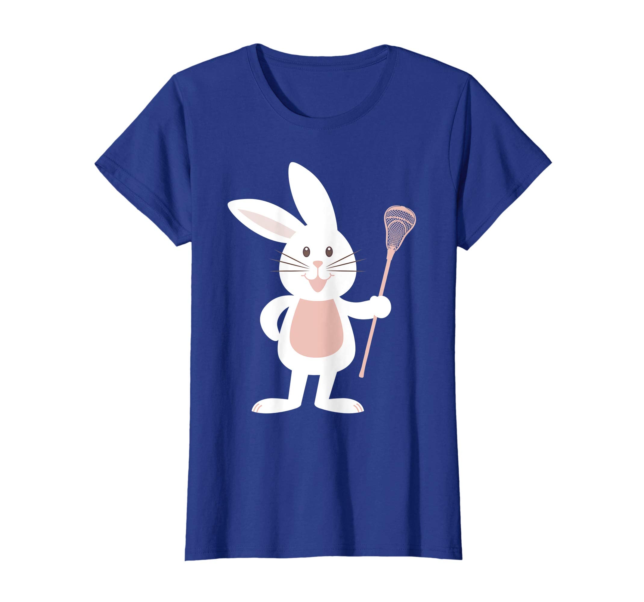 Cute Lacrosse- Easter Bunny T-shirt For Men Women Kids