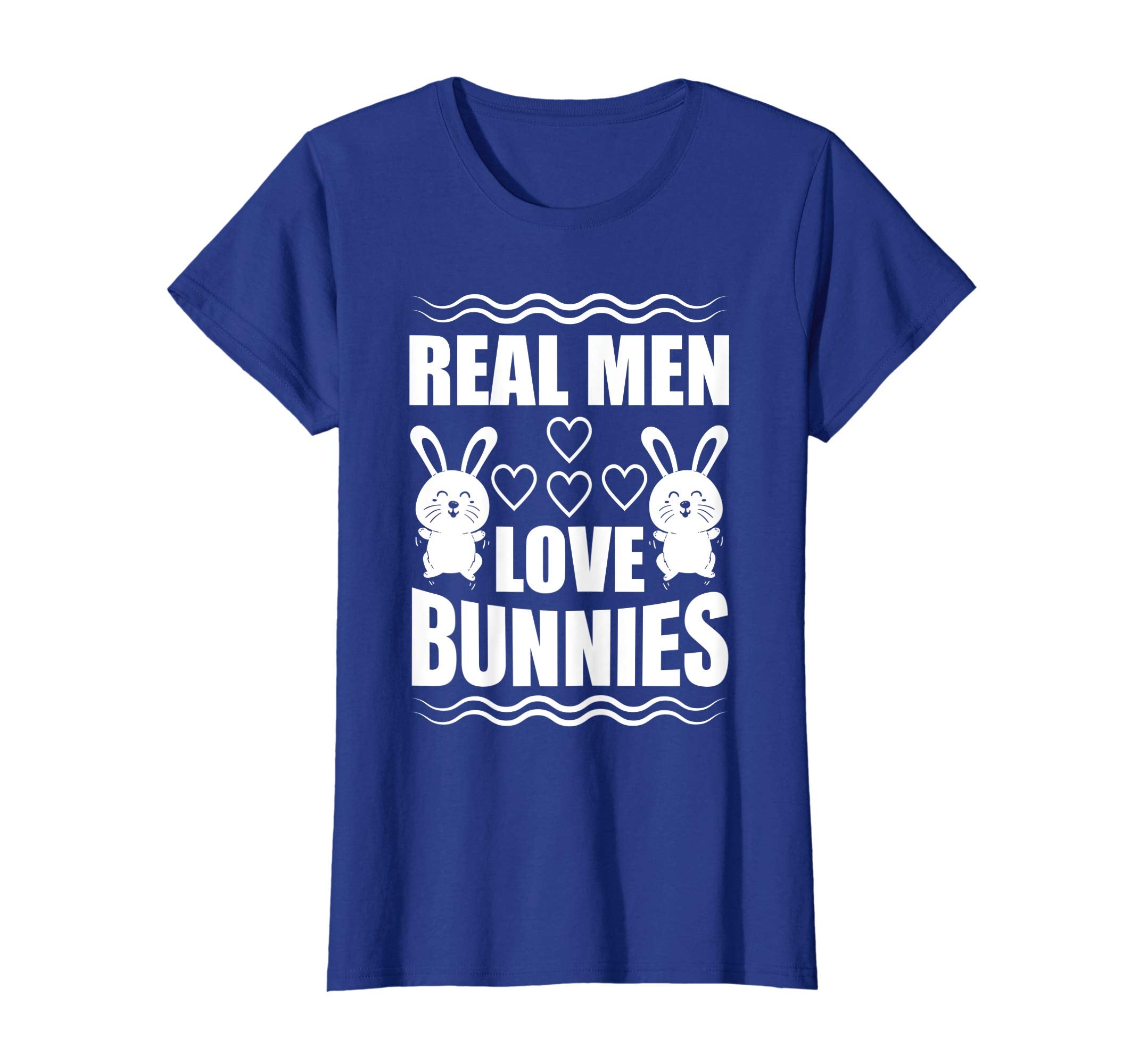 Funny Easter Bunny TShirt for men Real Men love Bunnies