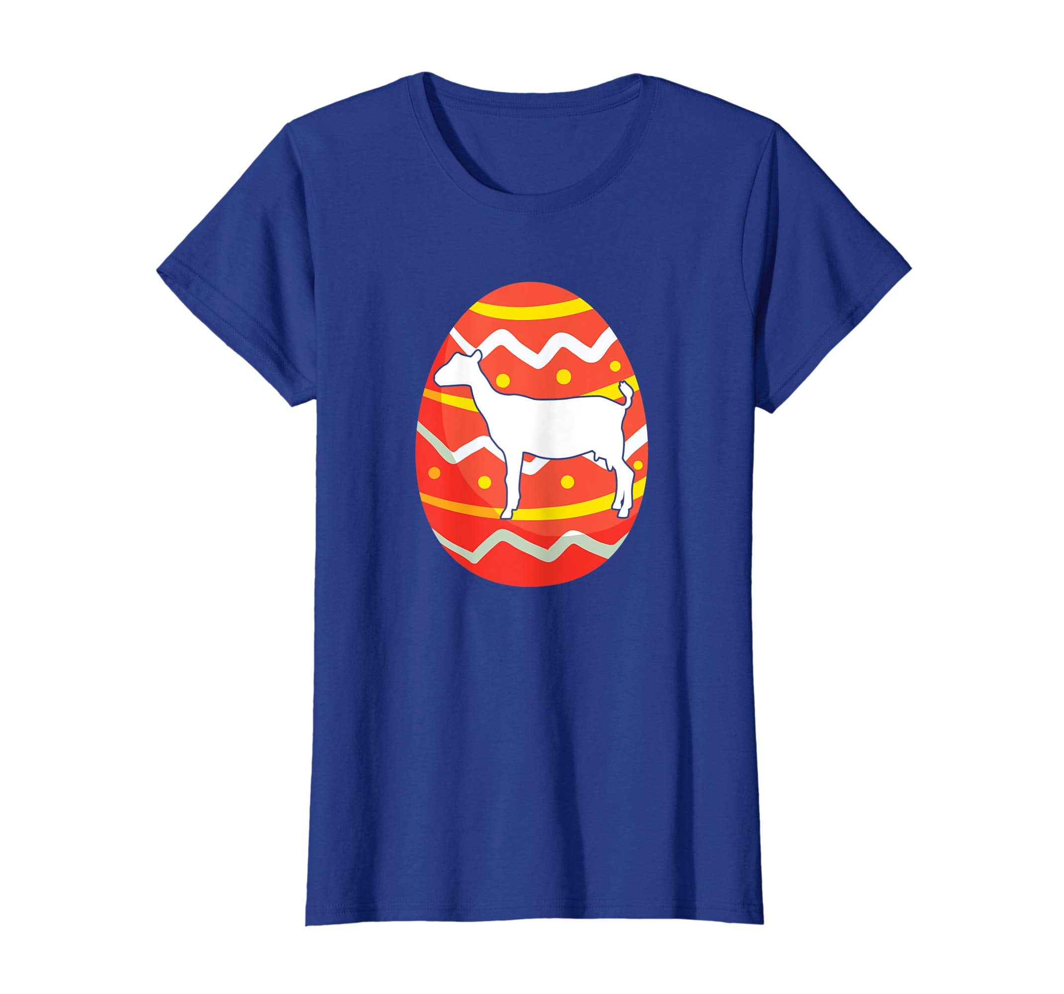 Happy Goat Easter Bunny Egg T-Shirt for Kids Boys Girls