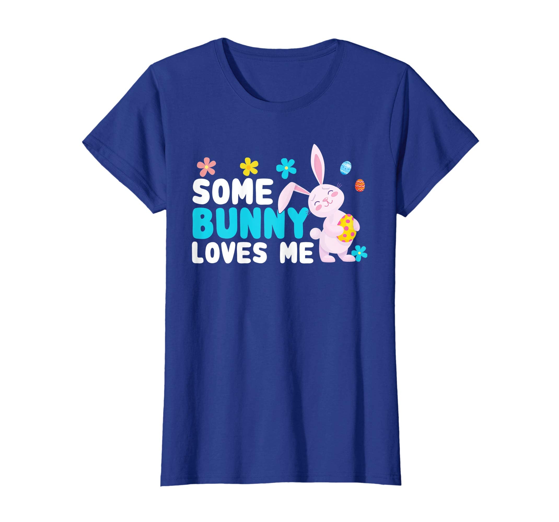 Easter T-Shirt Some Bunny Loves Me Cute Pun Rabbit