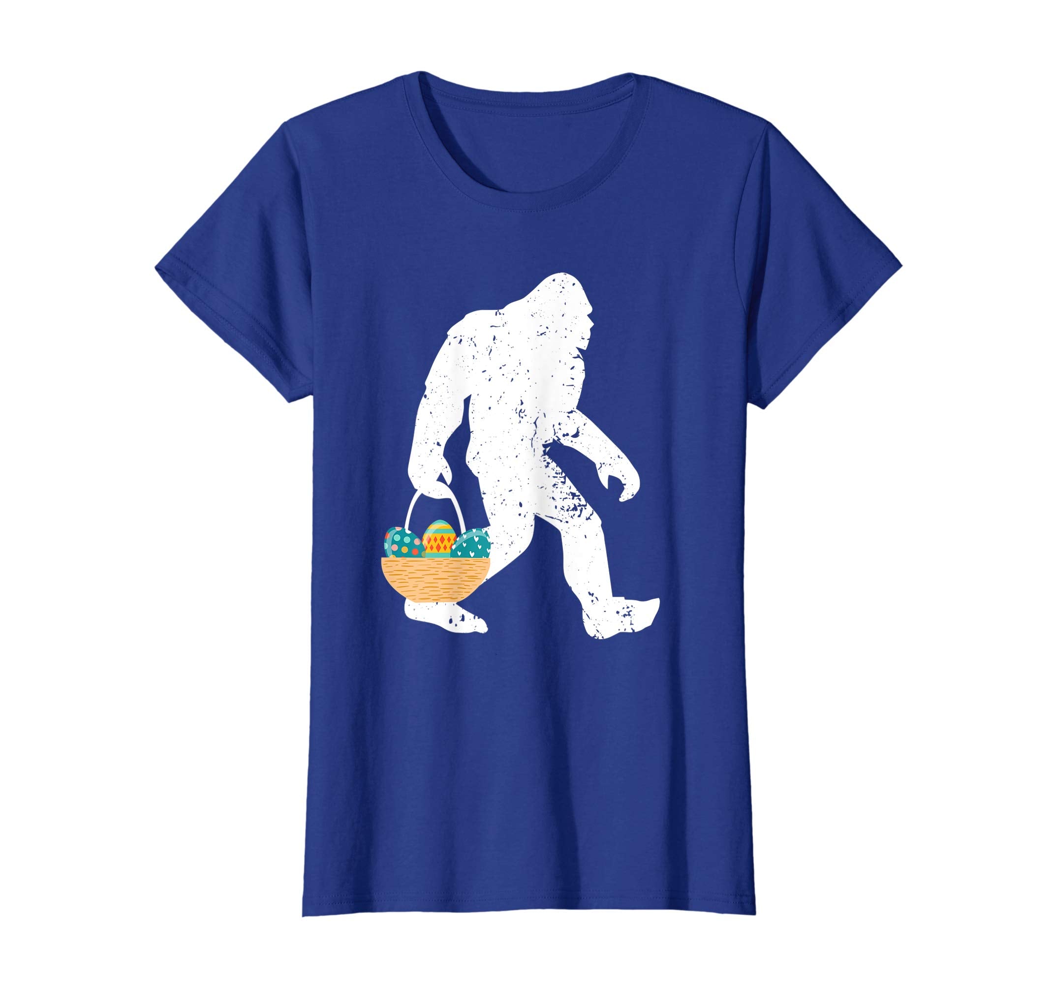Funny Bigfoot Easter Eggs T-Shirt Gifts for Kids Boys