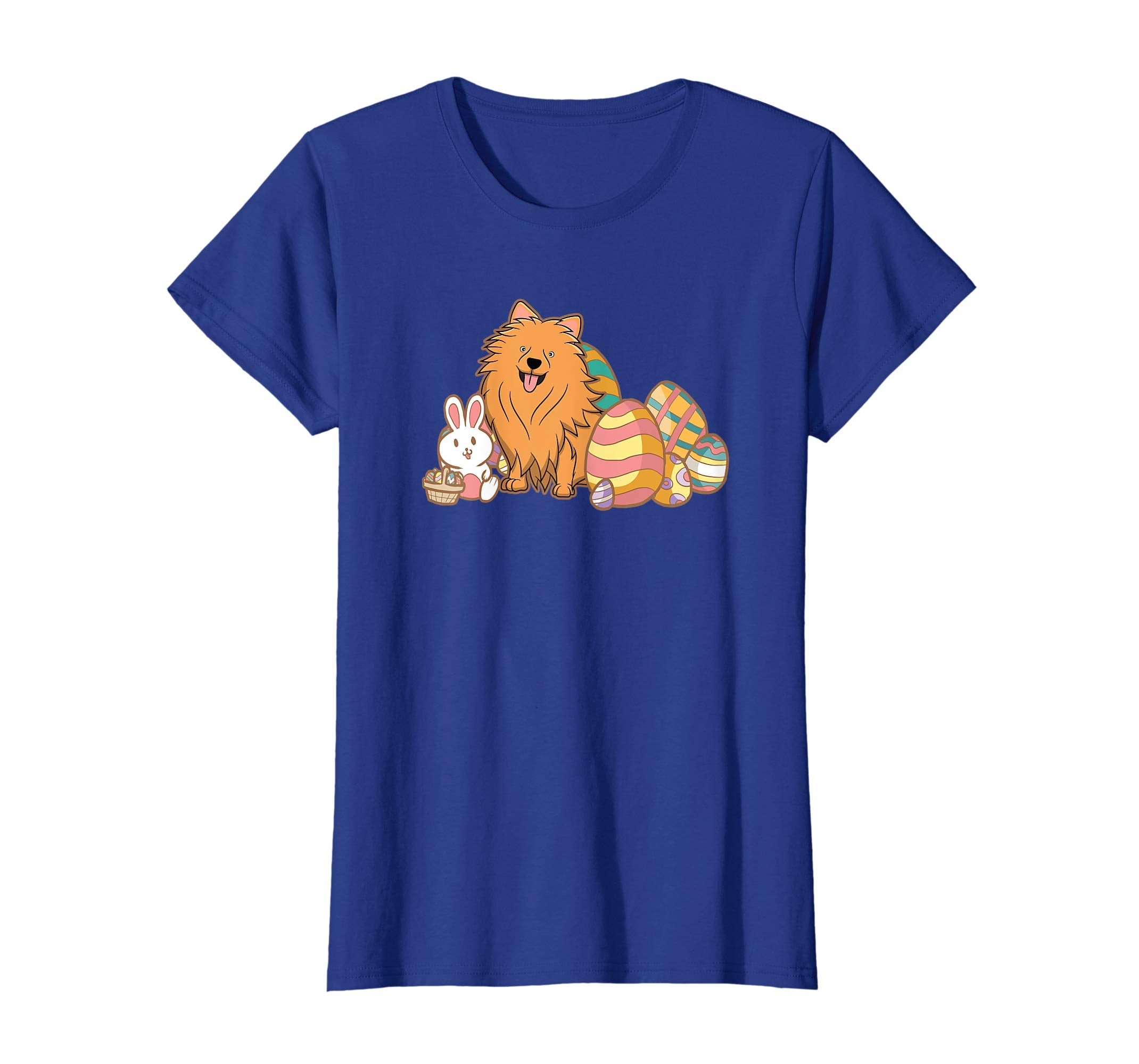 Easter Pomeranian Dog T-Shirt Gift