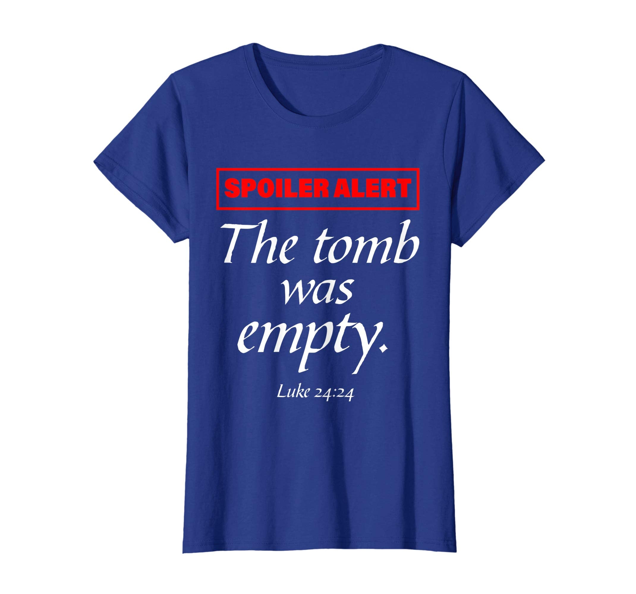 Spoiler Alert The Tomb Was Empty Shirt Christian Easter Gift