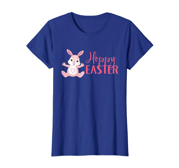 Cute Pink Bunny Hoppy Easter Shirt - Rabbit Happy Easter