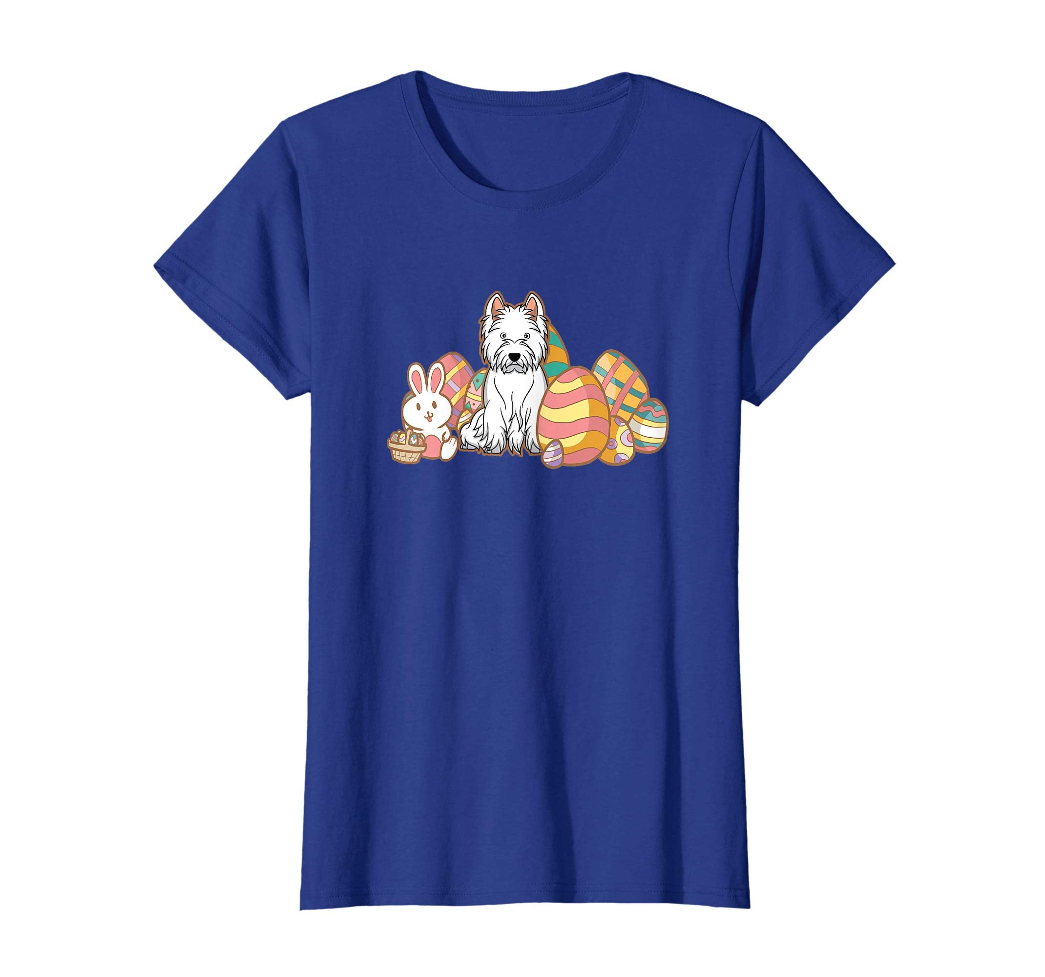 Easter West Highland Terrier Dog T-Shirt Gift