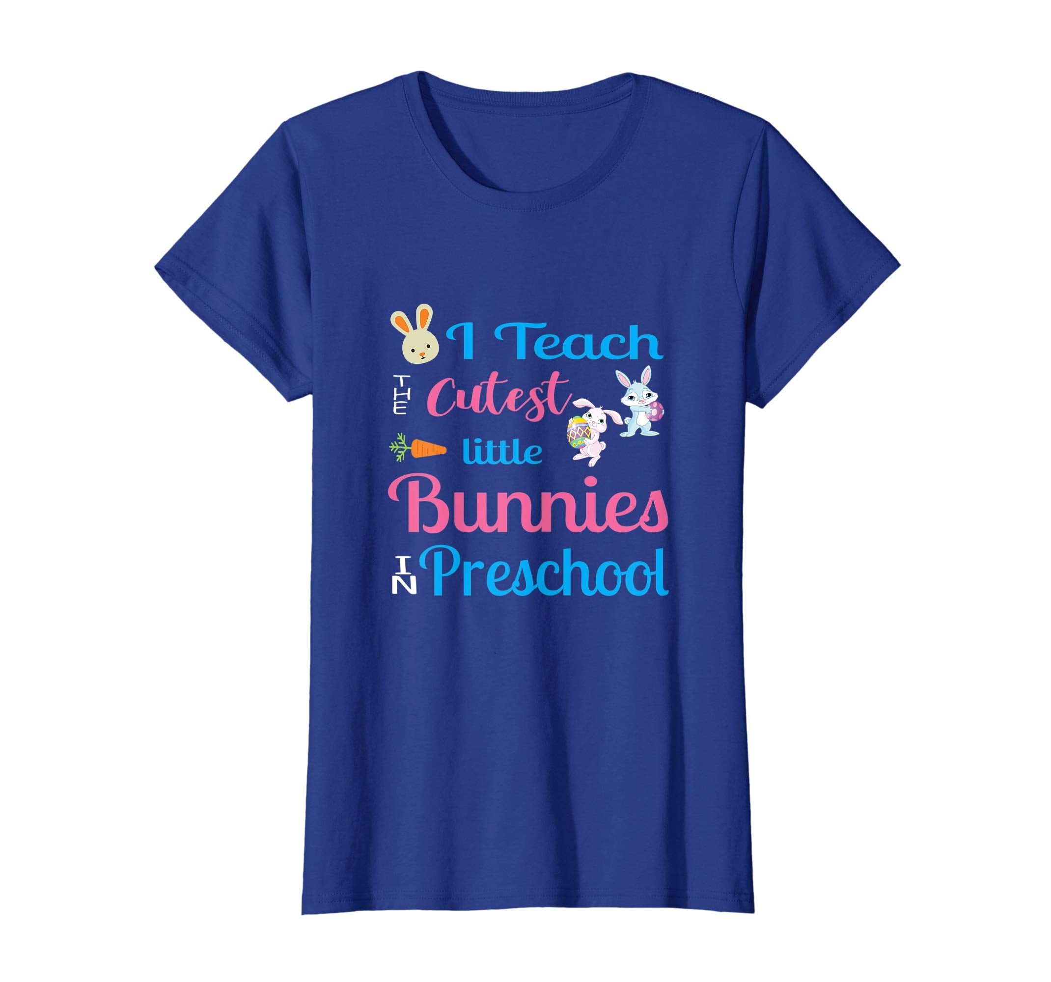 Teacher preschool bunny Easter tshirt gifts