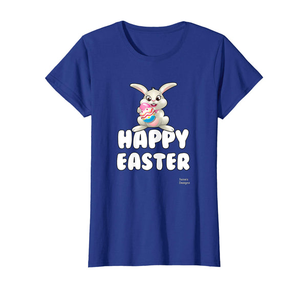 Jame's Designs: Happy Easter Bunny Rabbit Cute Bunny T-Shirt