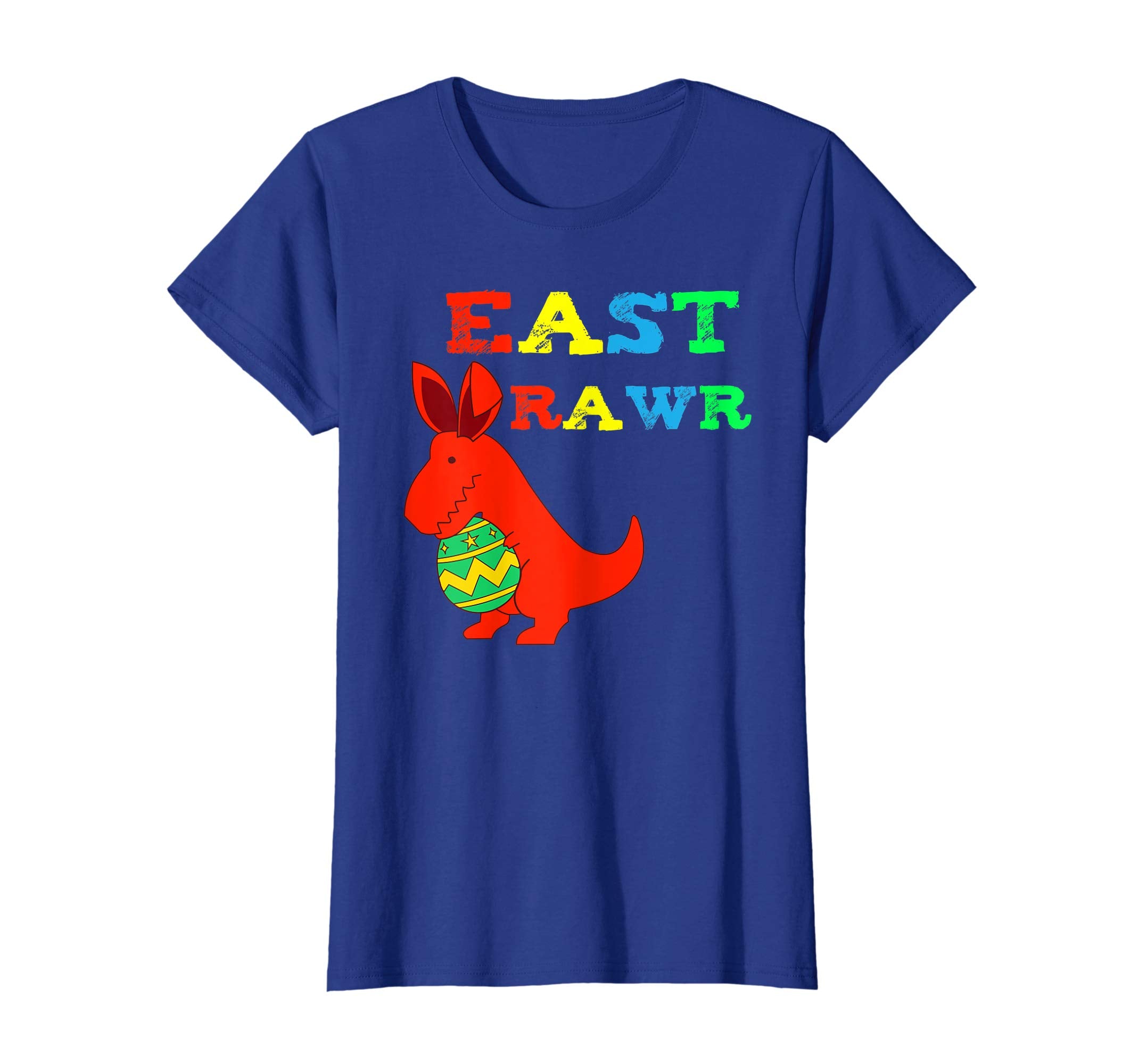 Happy Eastrawr T Rex Dinosaur Easter Bunny Egg Shirt
